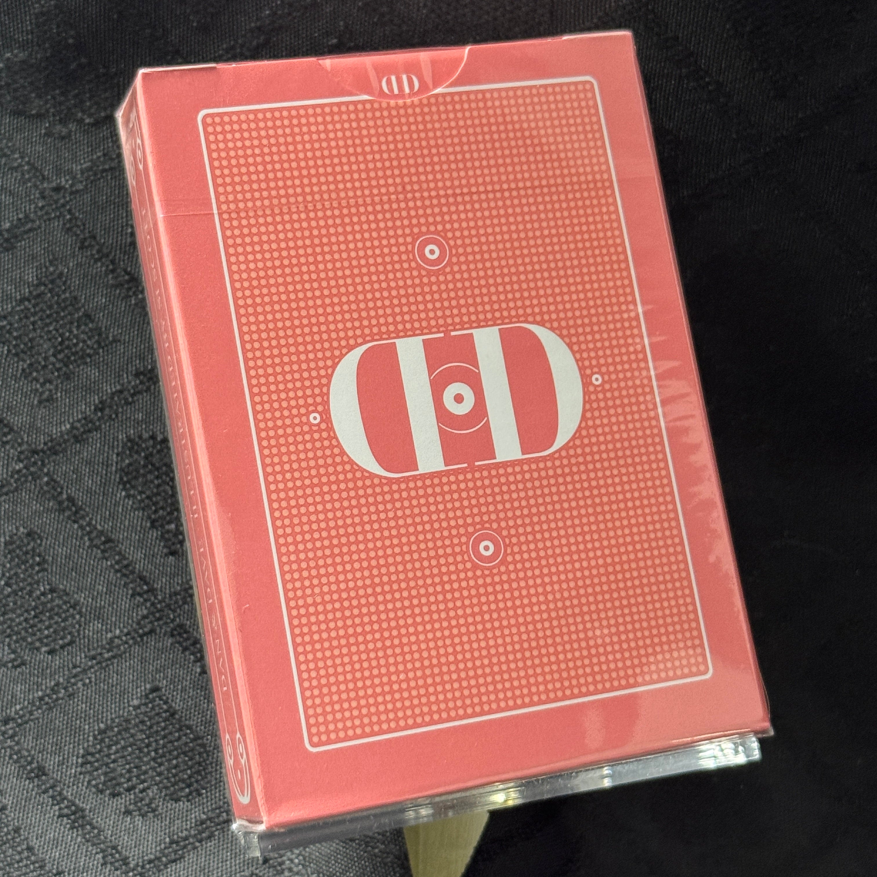 Smoke & Mirrors V9 Pink (Standard) Playing Cards