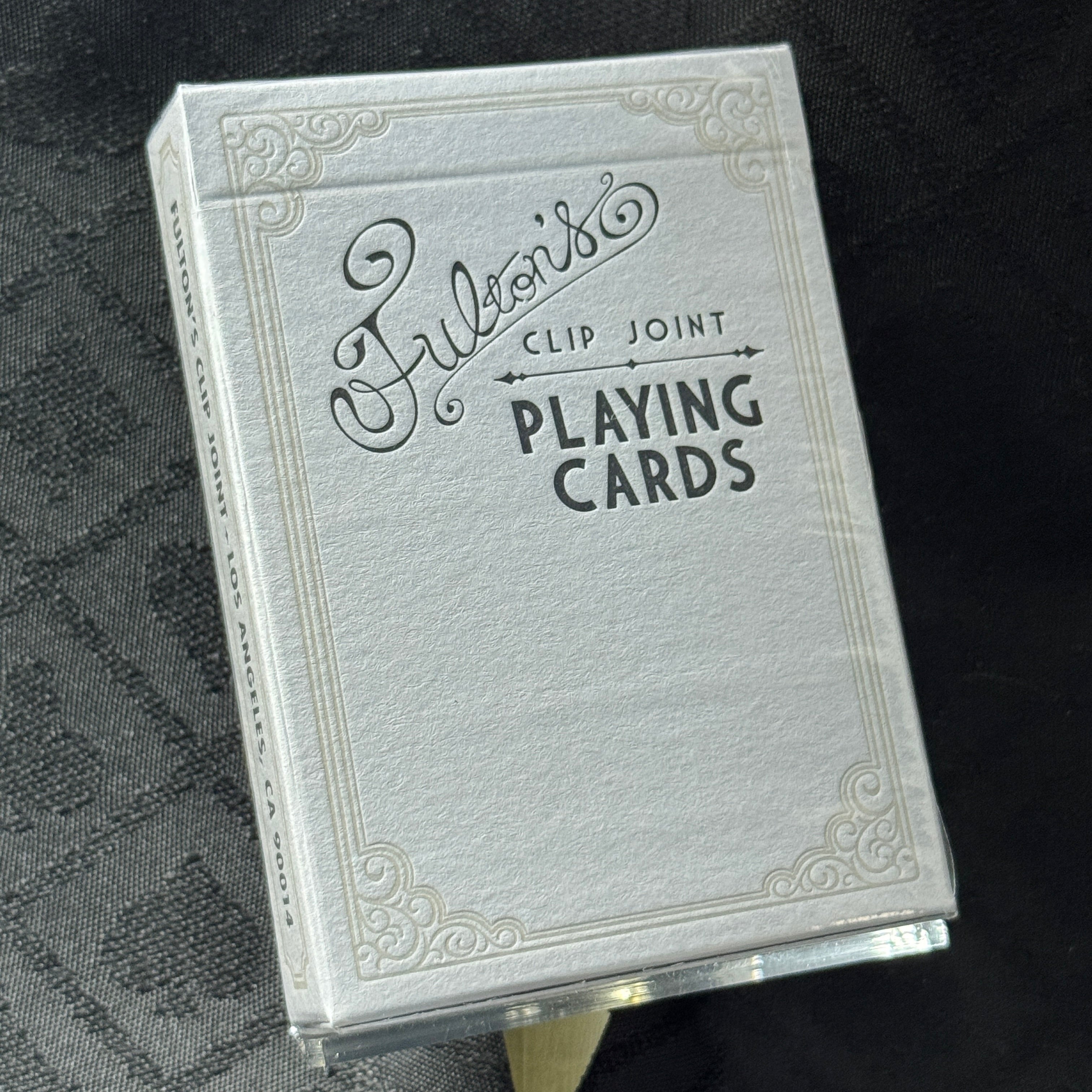Fulton's Clip Joint (Vertigo Fog Edition) Playing Cards