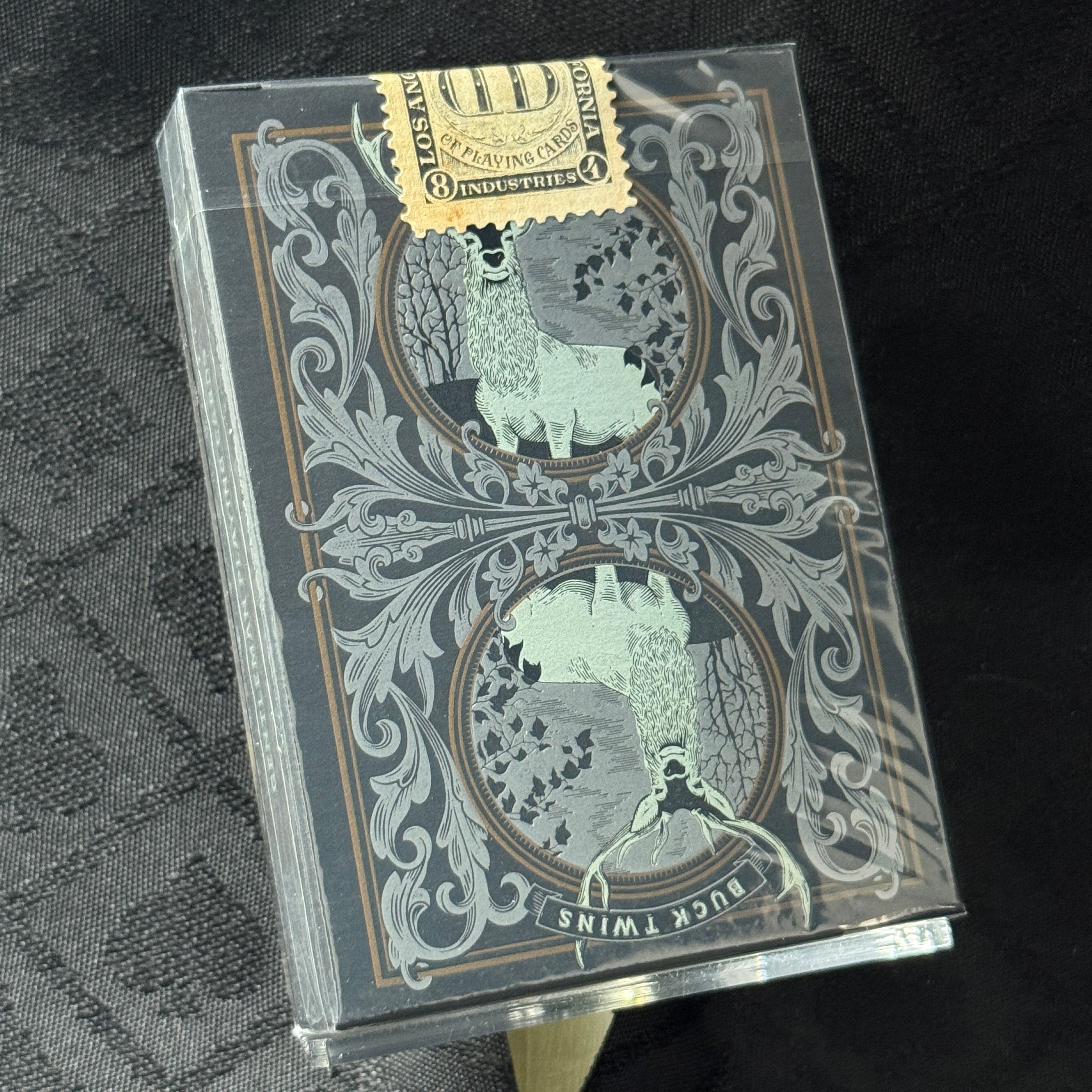 Antler (Black) Playing Cards