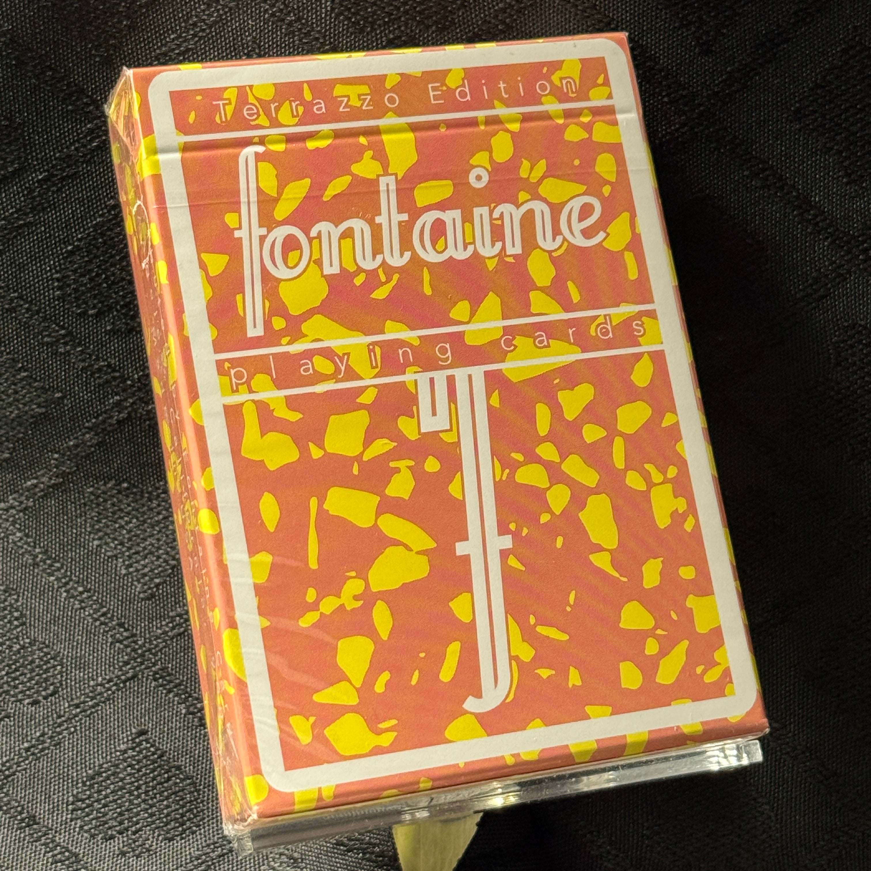Fantasies: Terrazzo Playing Cards