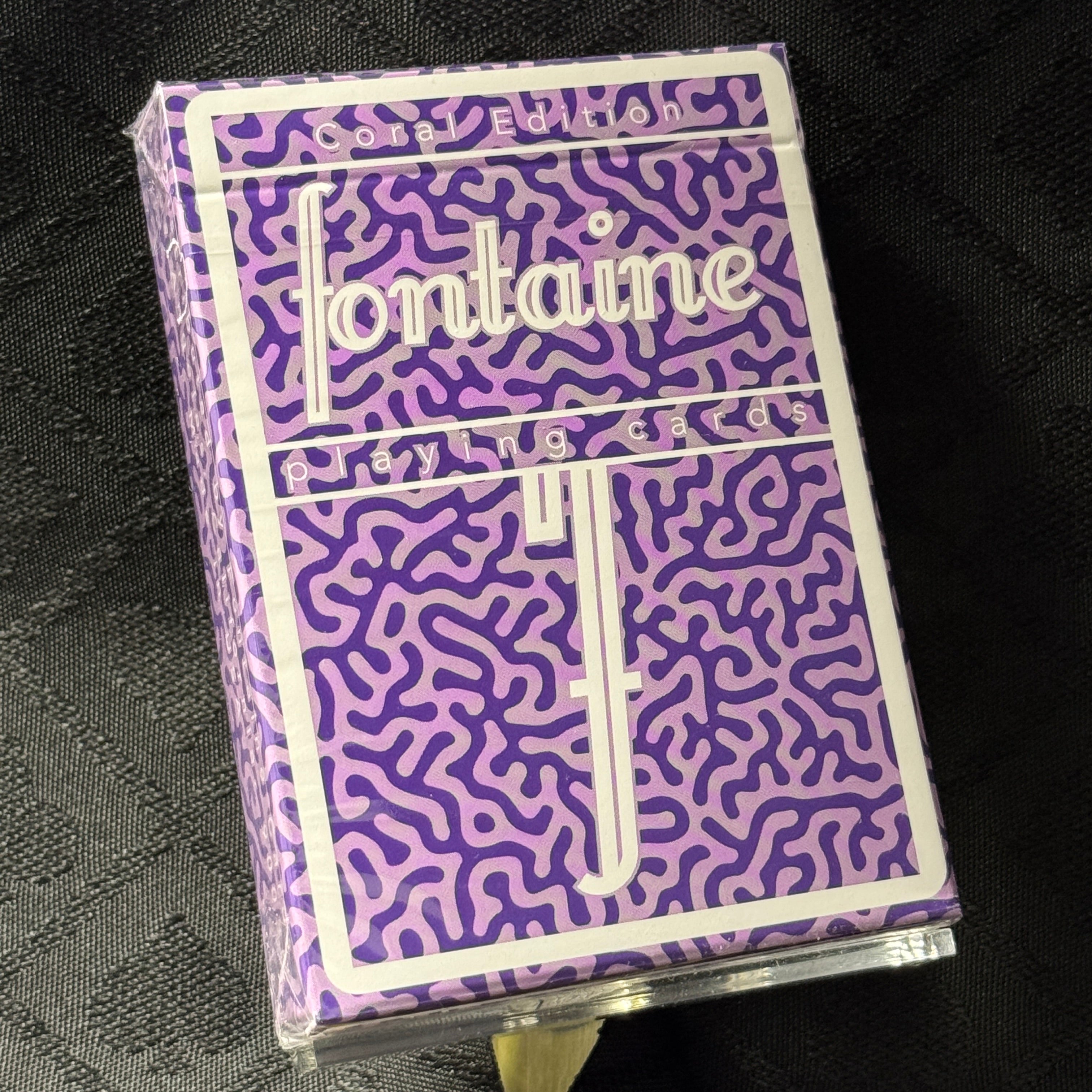 Fantasies: Coral Playing Cards