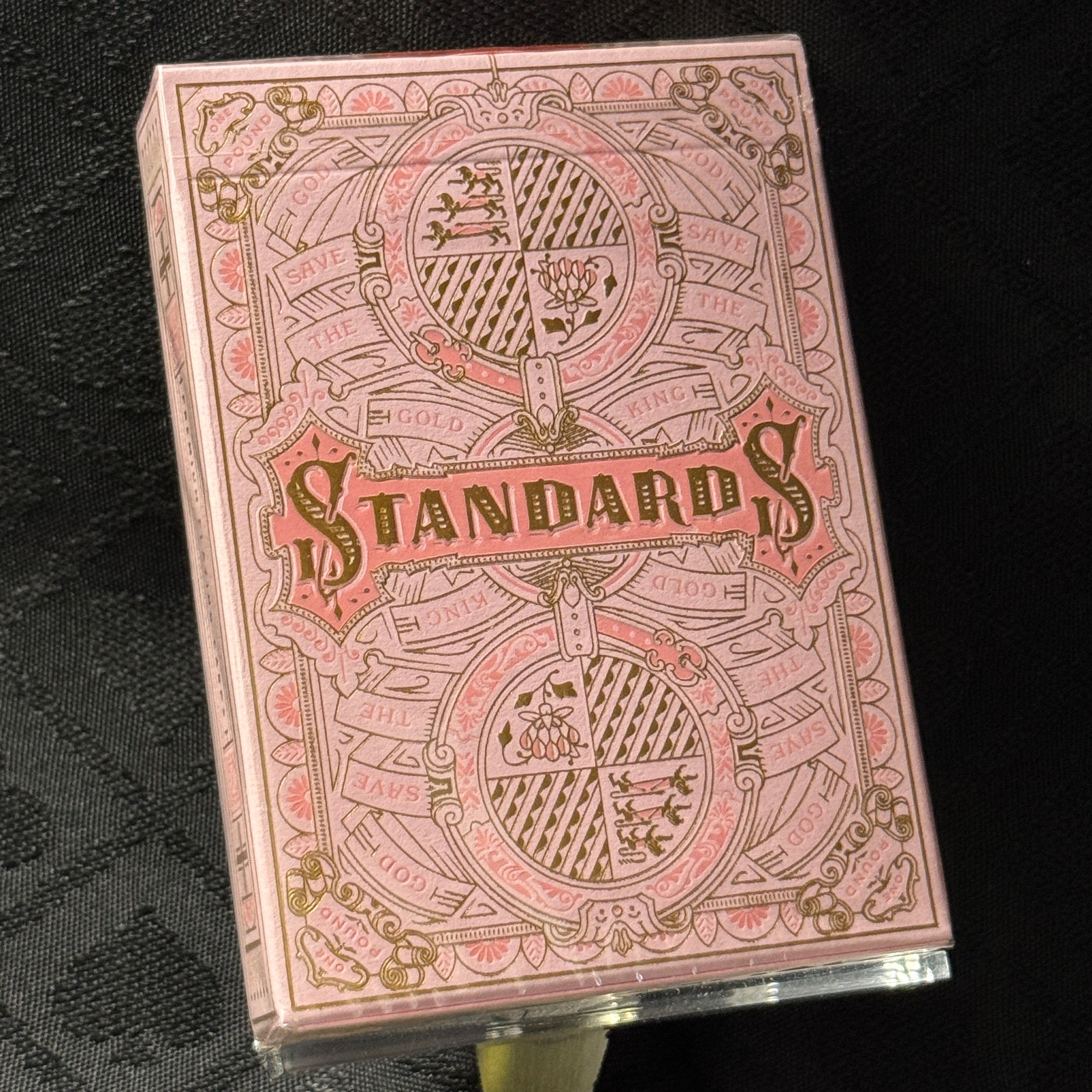 Standards Pink Playing Cards