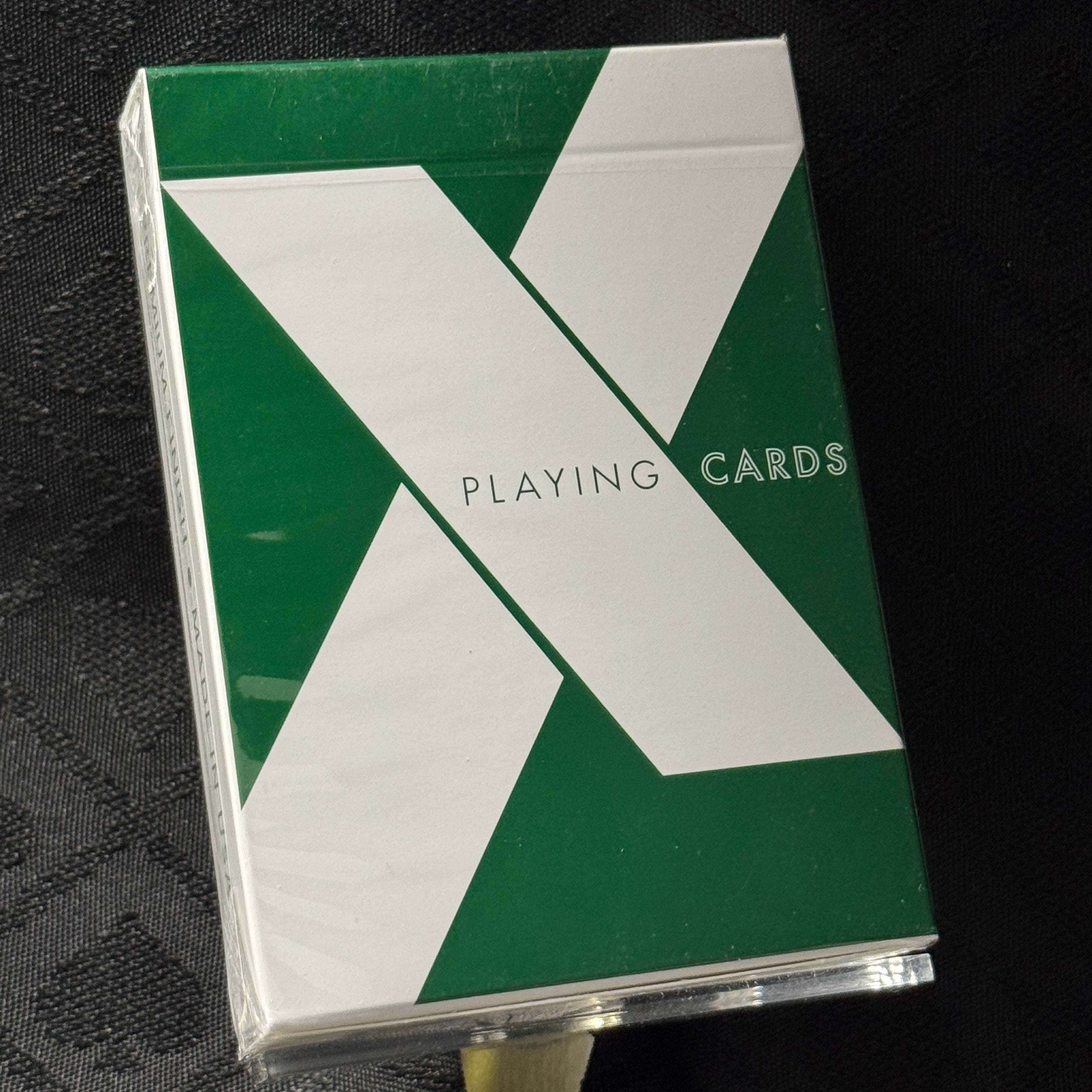 X Playing Cards (Green)