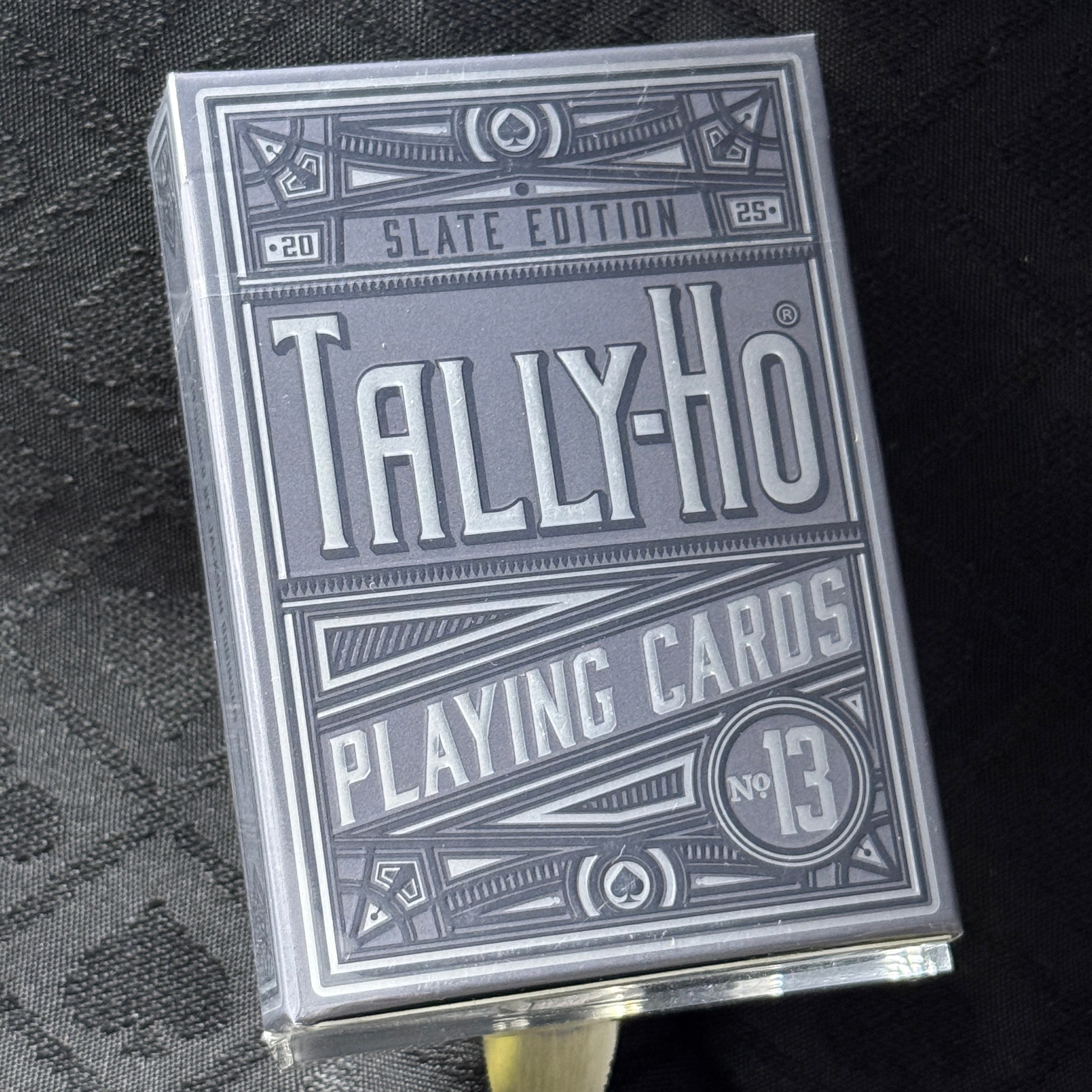 Tally-Ho Slate Edition (Gilded, #xxx/450) Playing Cards
