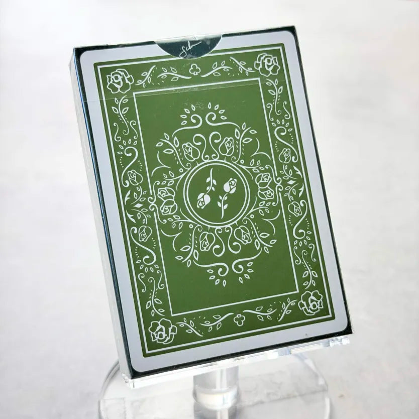 Black Roses Immergrun Playing Cards