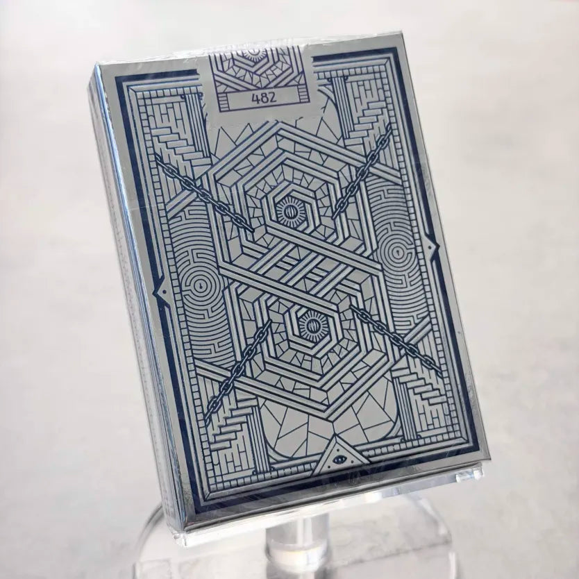 Memoria Entropia Argentea Playing Cards