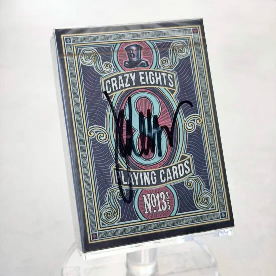 Crazy 8 Signed Playing Cards
