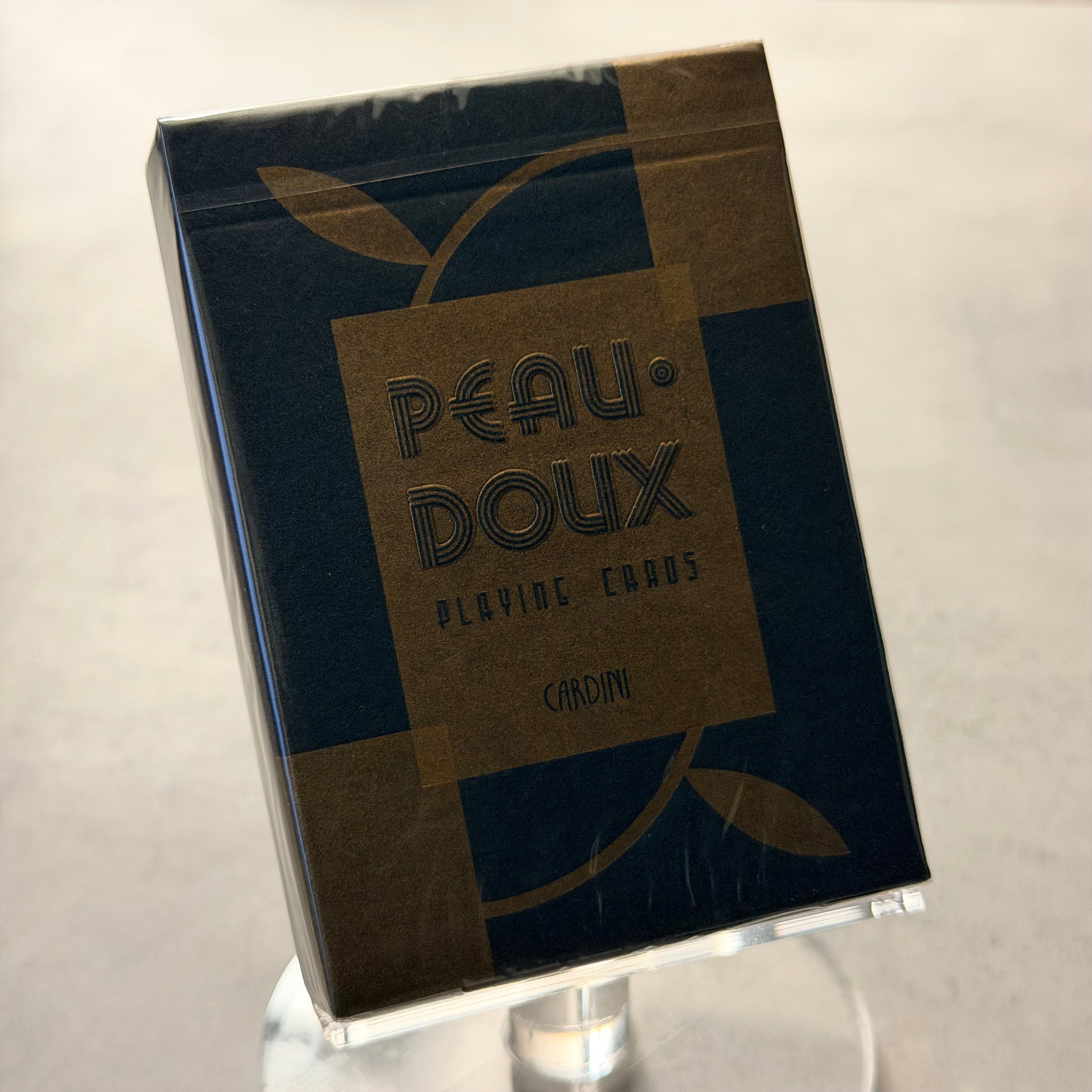 Peau Doux (Gold) Playing Cards