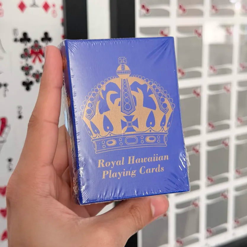 Royal Hawaiian Red Playing Cards