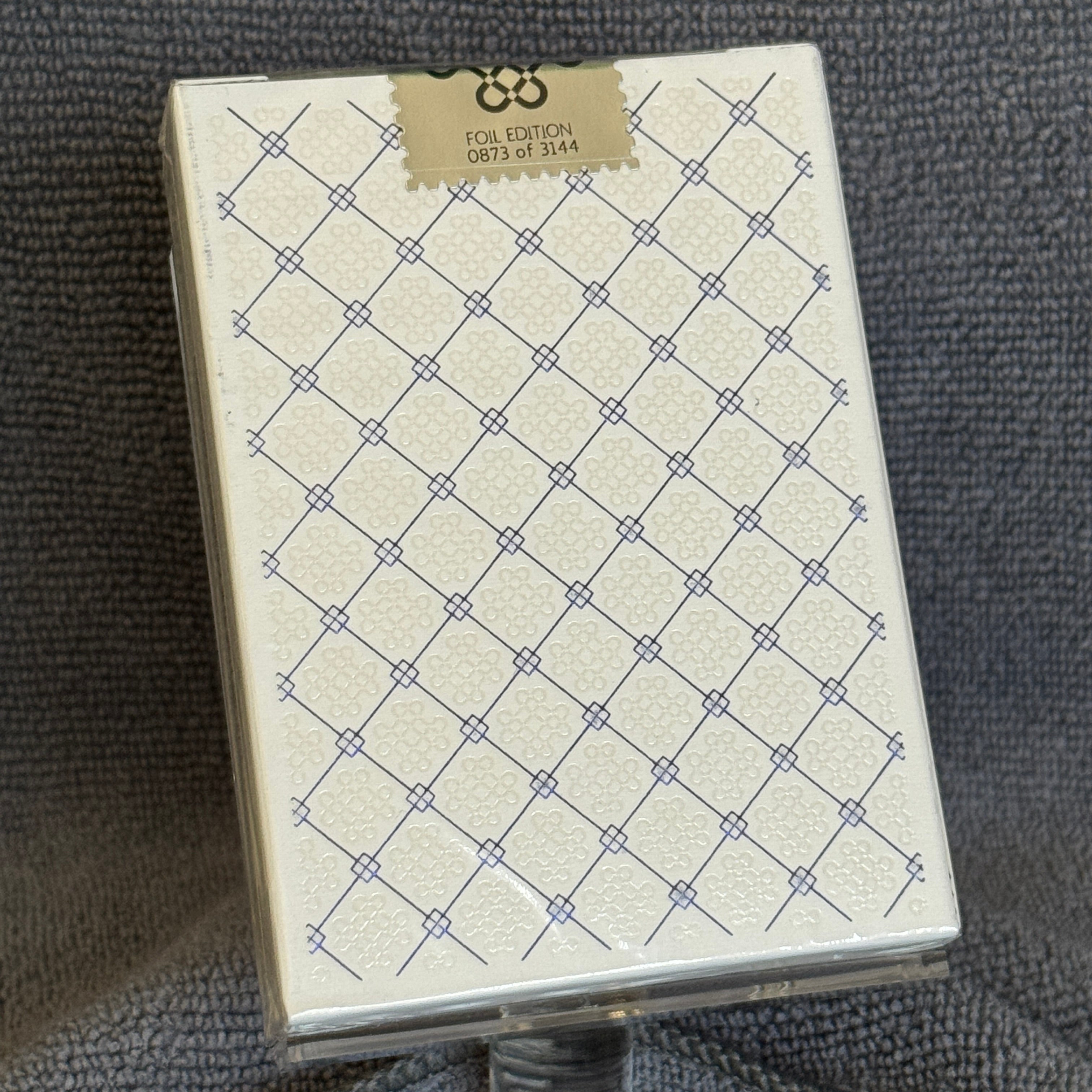 Mint 2 Foiled Frost Playing Cards