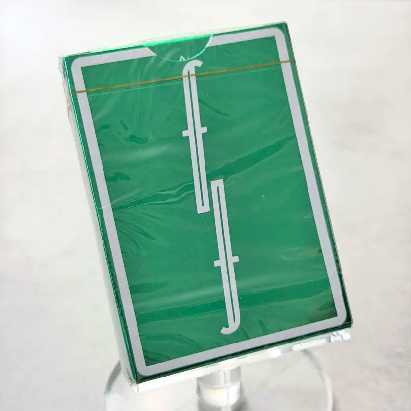 Emerald Foil Playing Cards