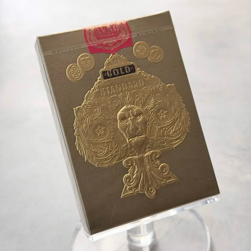 Standards Gold Playing Cards