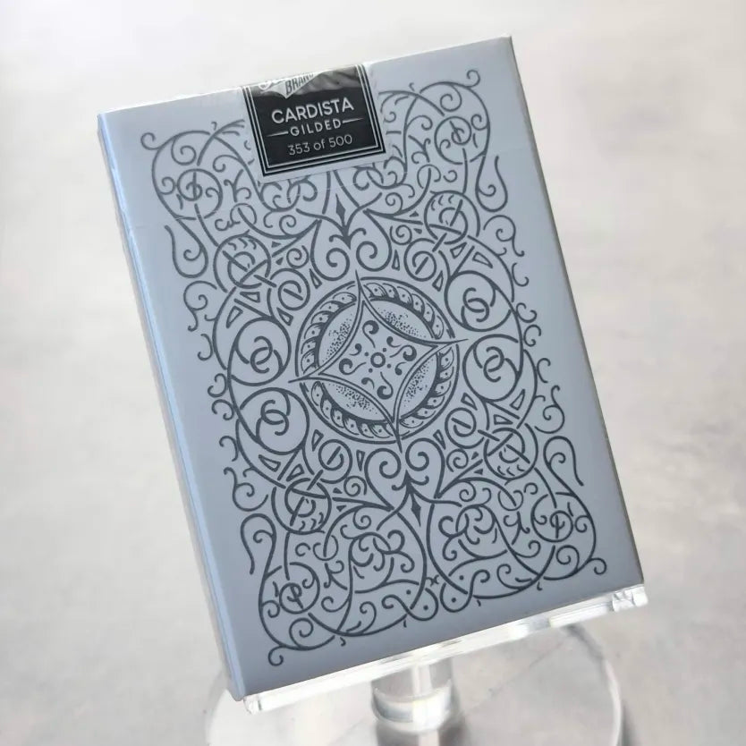 Superior Cardista Silver Gilded Playing Cards