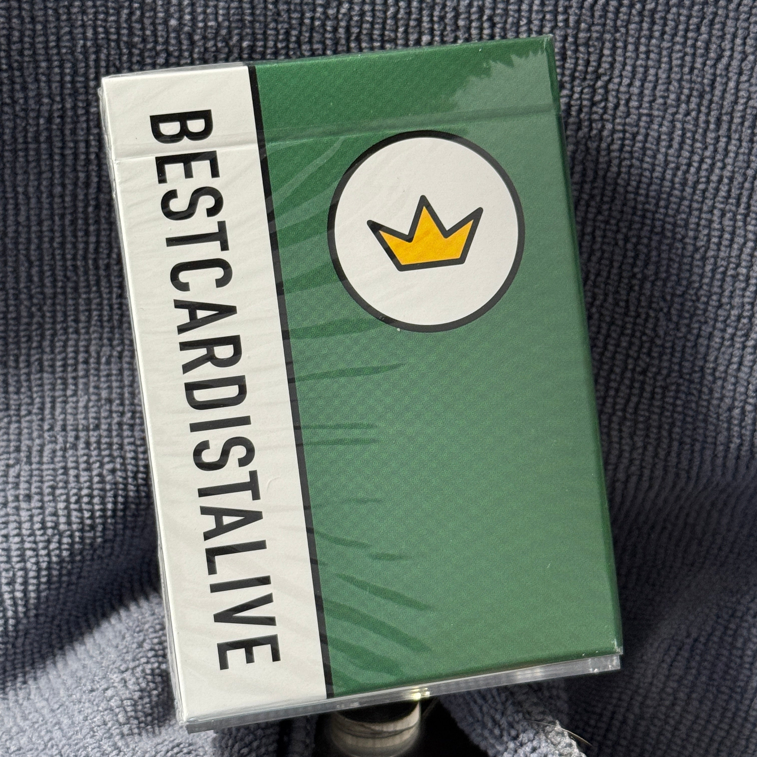 Best Cardist Alive (Green) Playing Cards