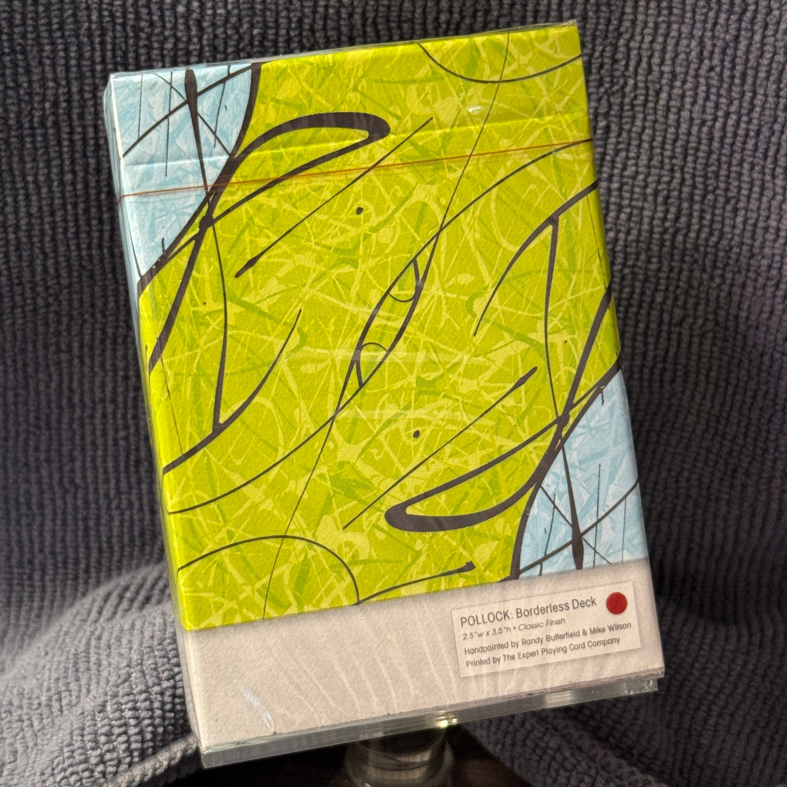 Pollock Borderless (#xxx/1000) Playing Cards