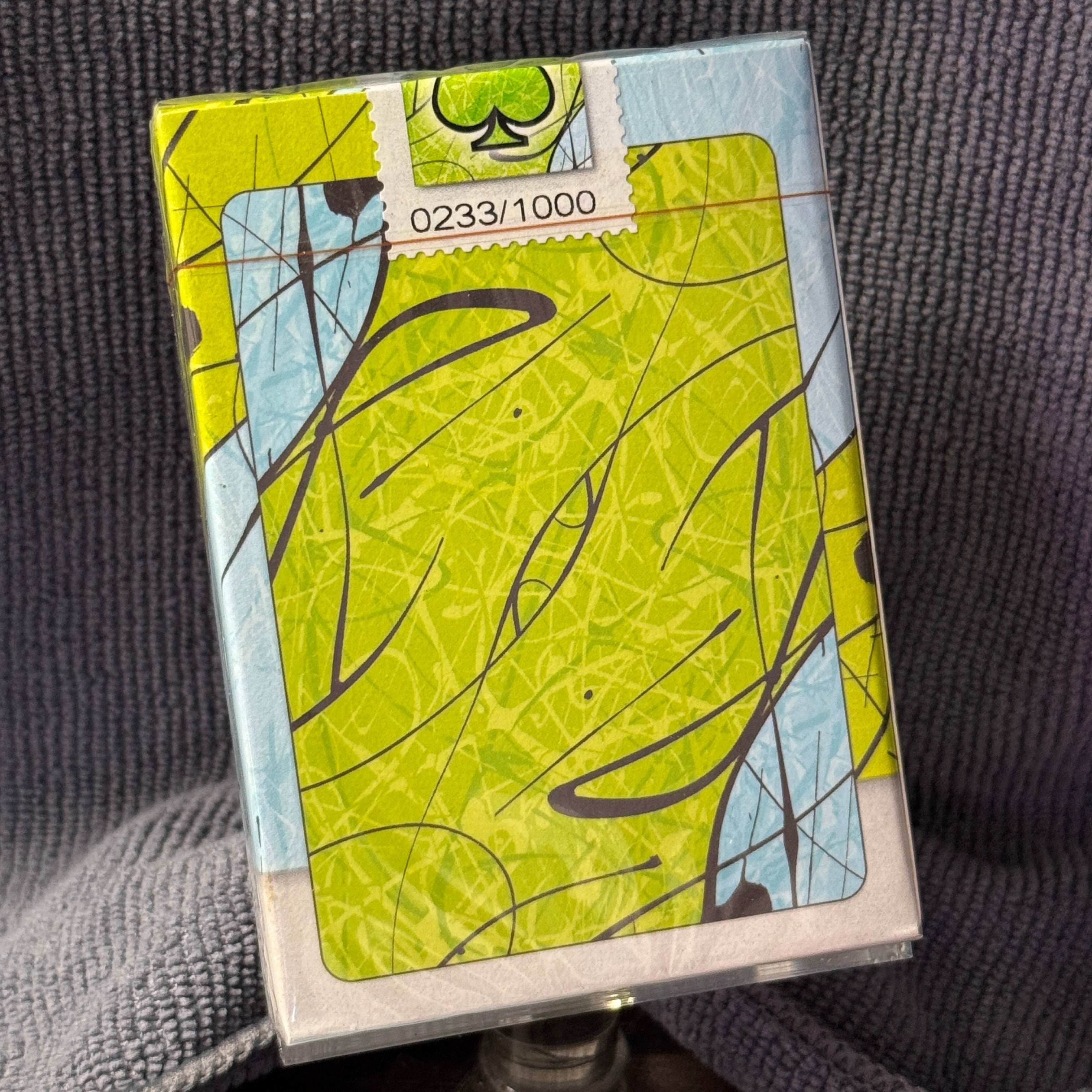 Pollock Borderless (#xxx/1000) Playing Cards