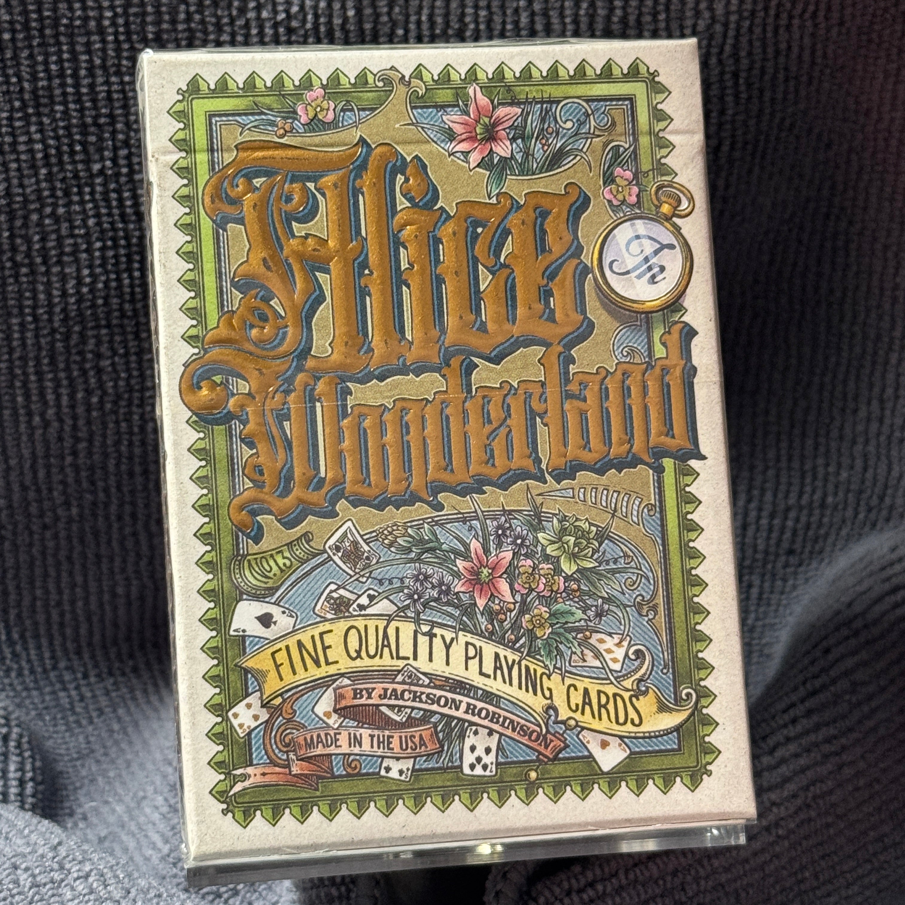 Alice In Wonderland Limited Edition Playing Cards (#xxx/600)