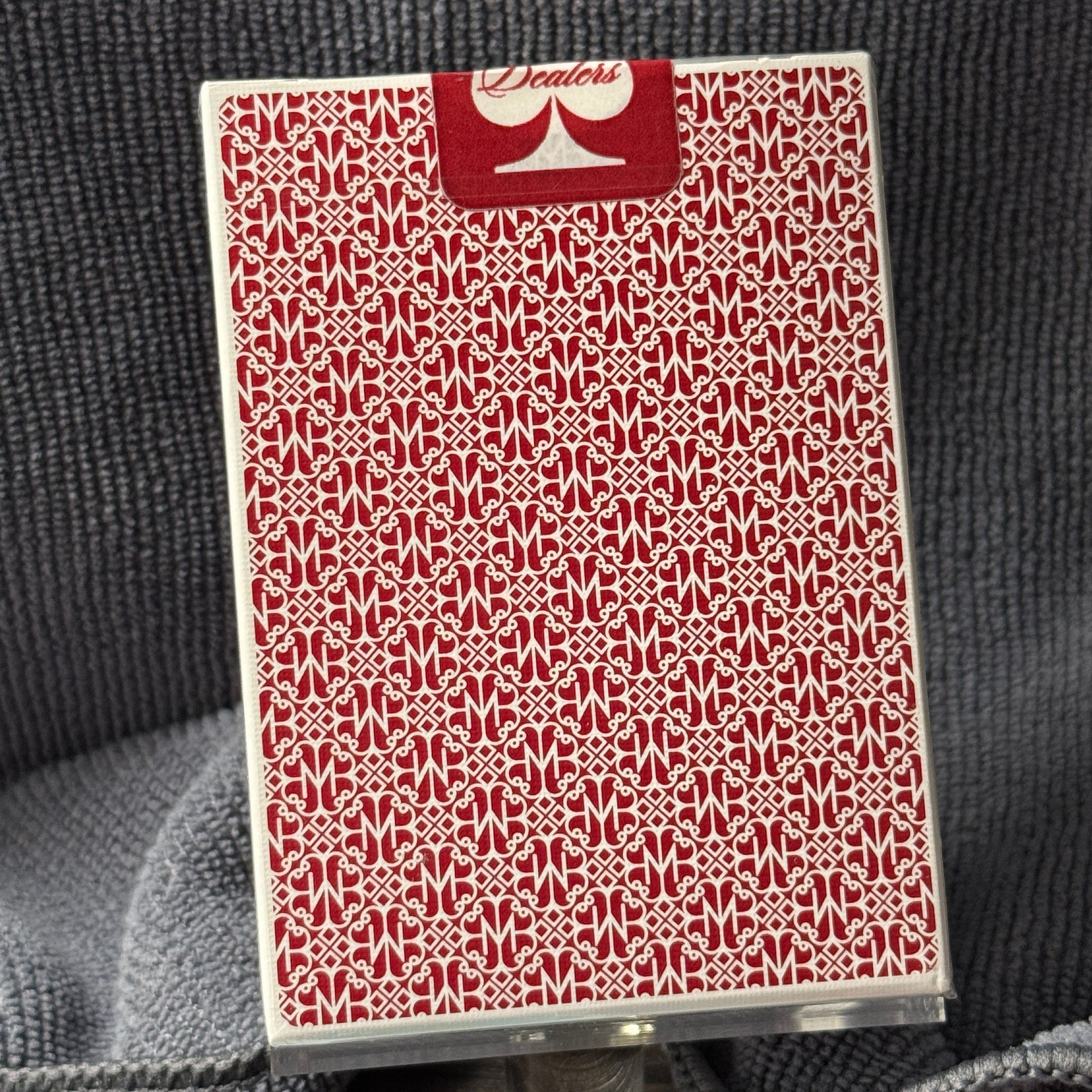 Madison Dealers Playing Cards (Red, Borderless)