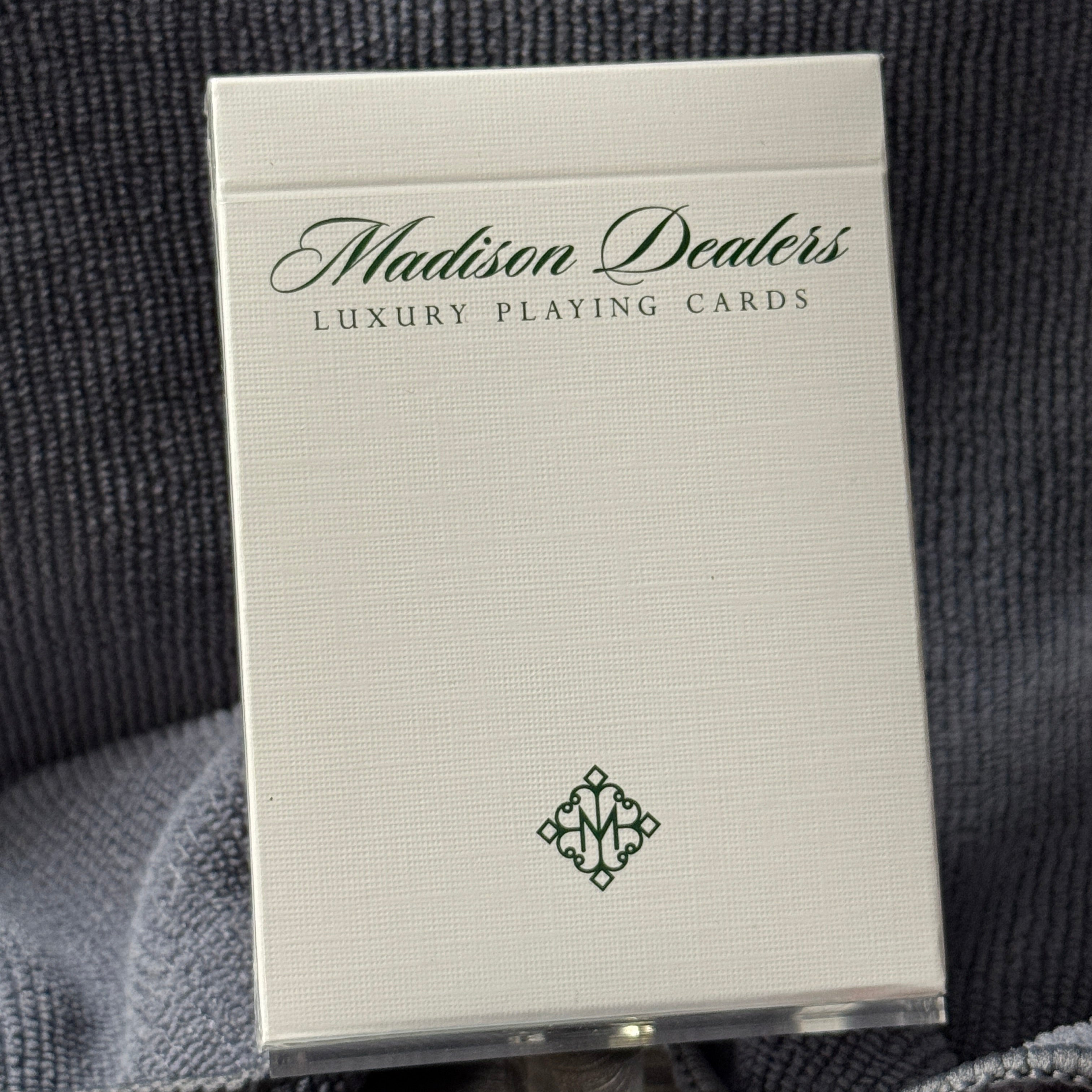 Madison Dealers Playing Cards (Green, Borderless)