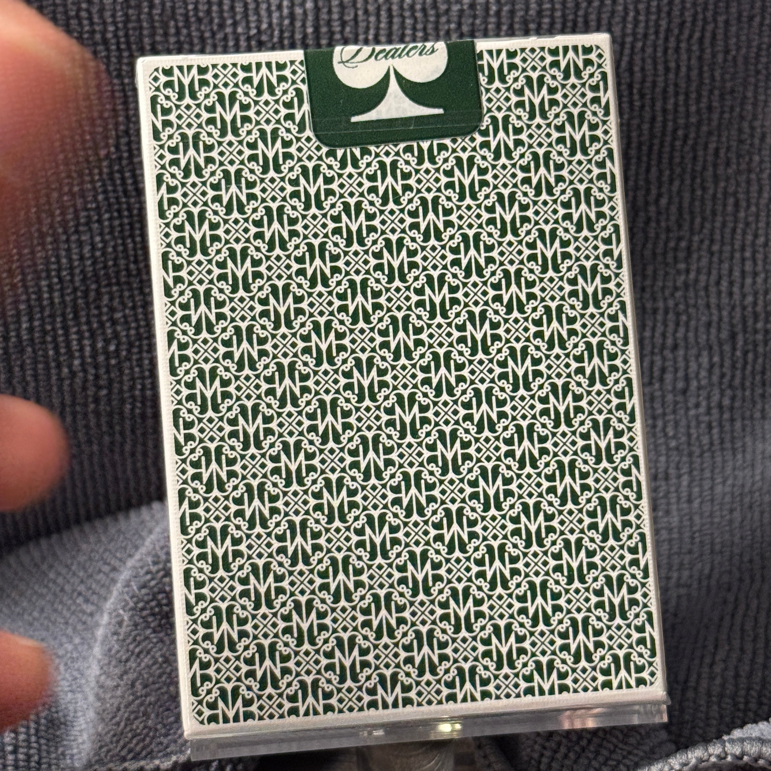 Madison Dealers Playing Cards (Green, Borderless)