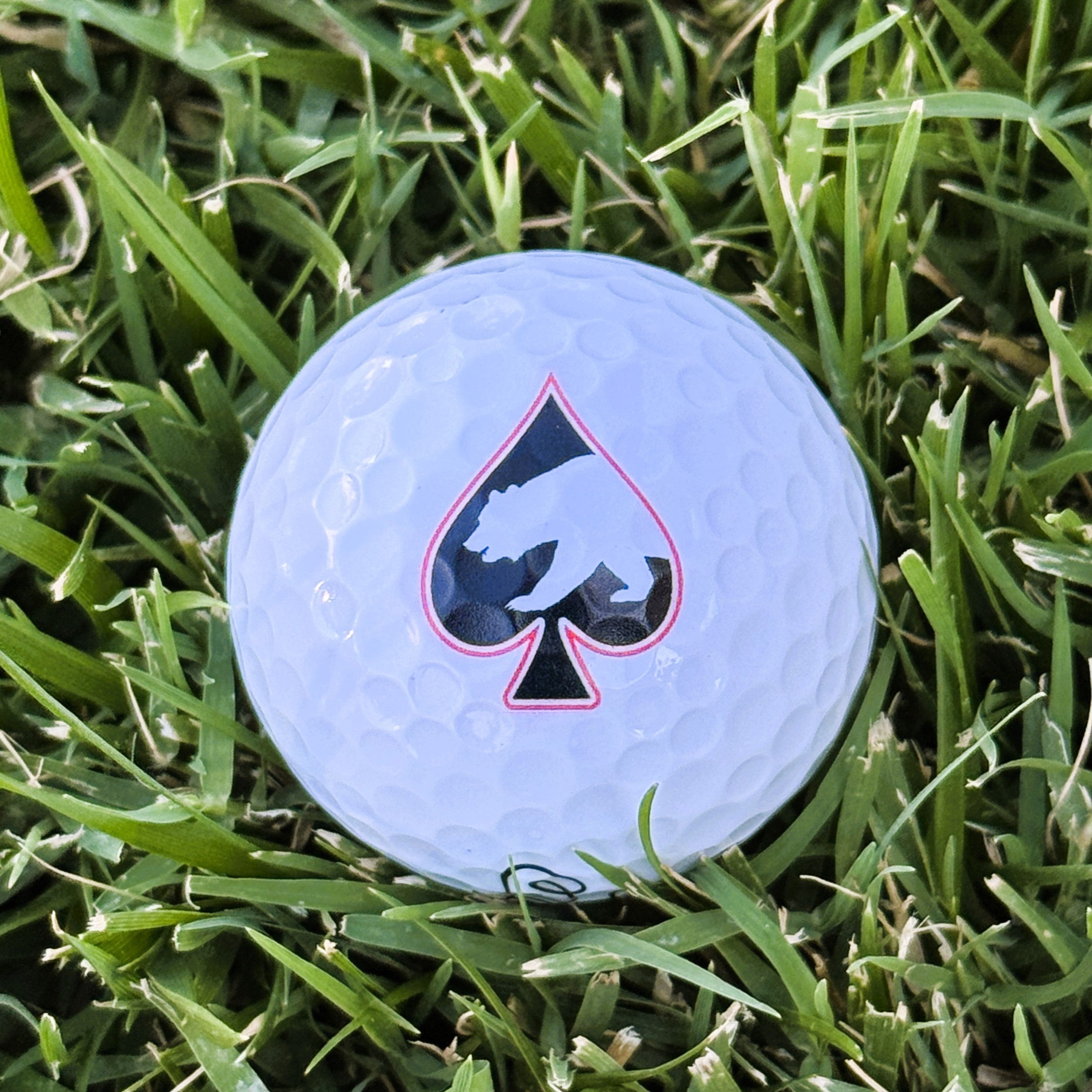 SoCal Playing Cards Golf Ball