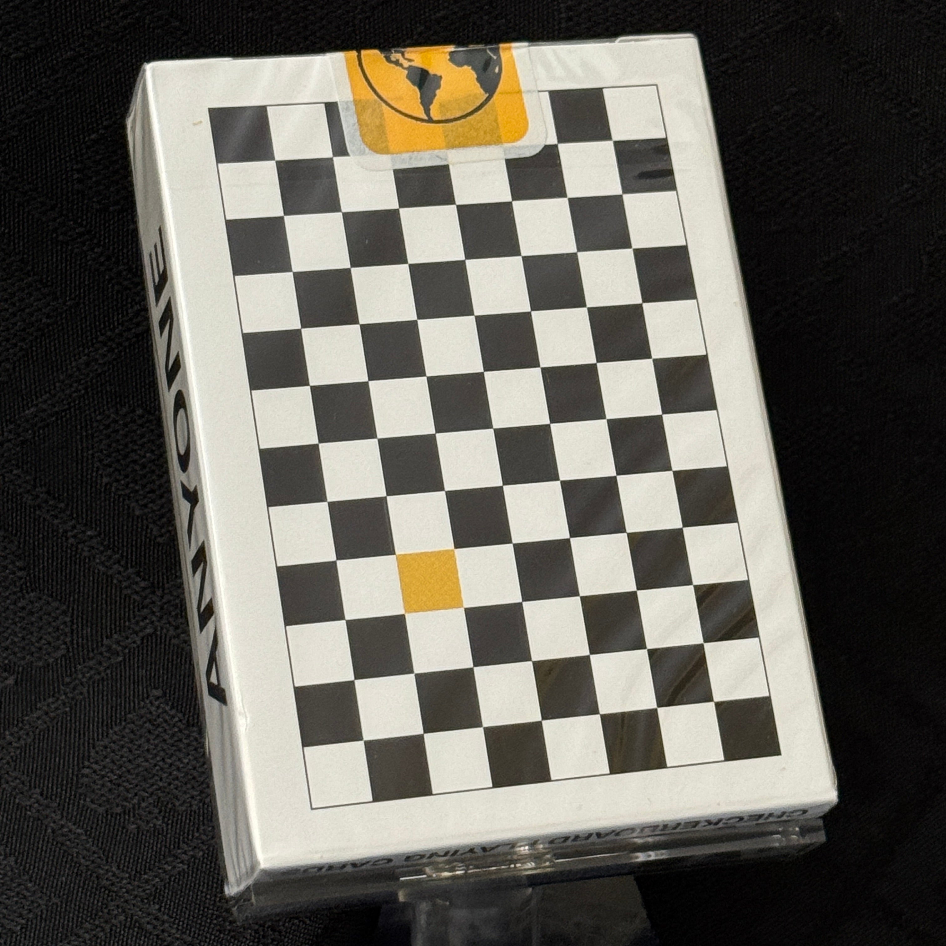 Checkerboard (Summer/Yellow) Playing Cards