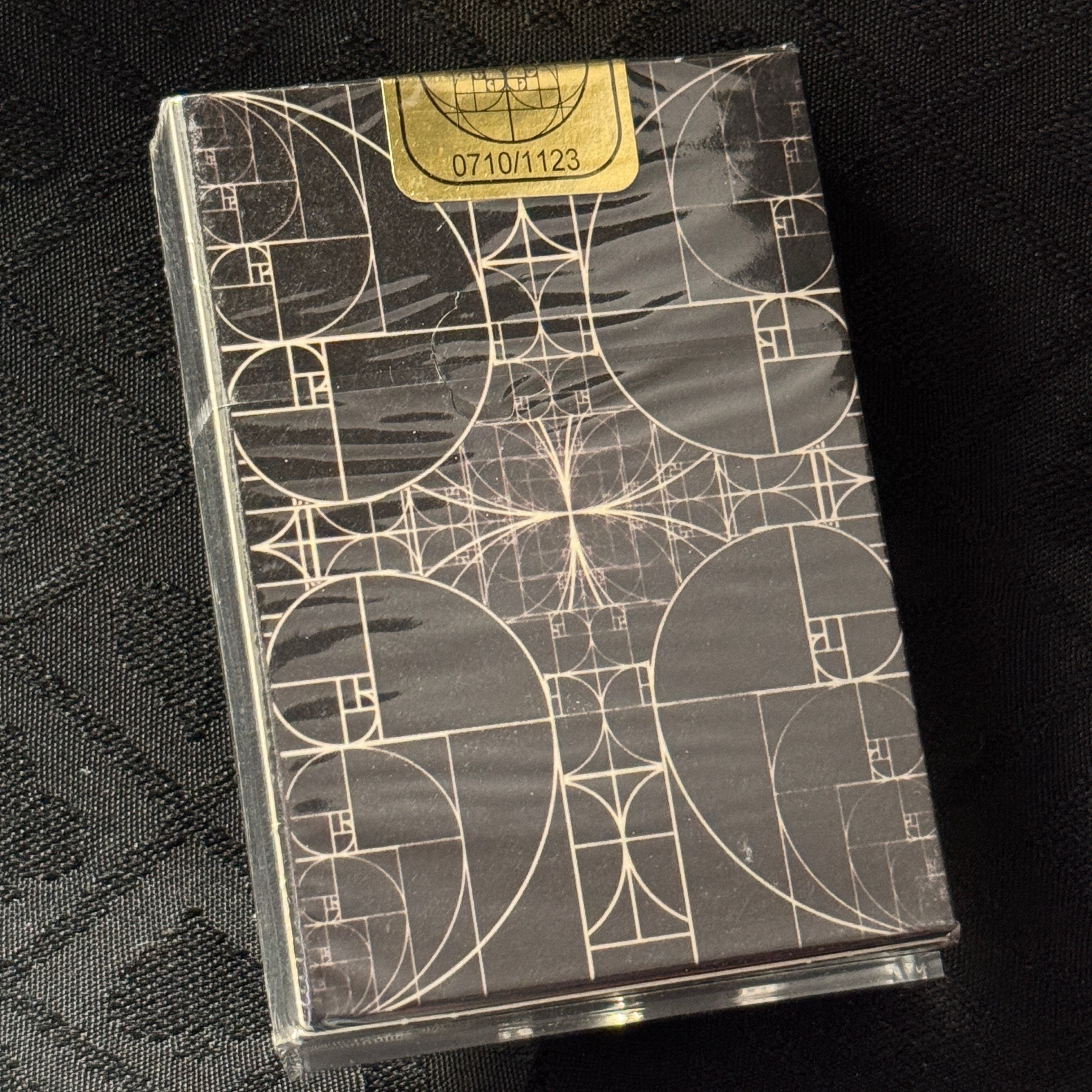 Fibs Black Playing Cards