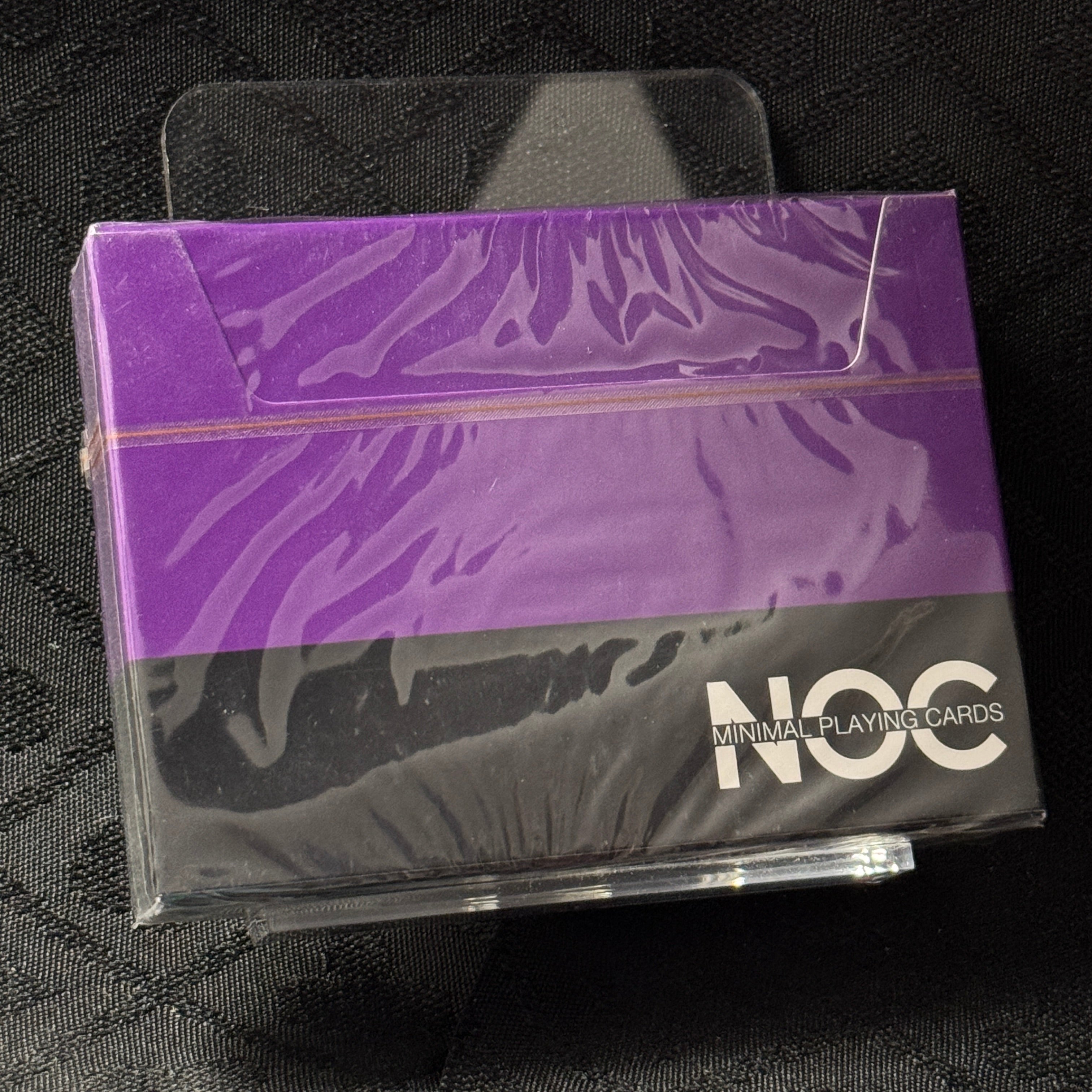 NOC V3 Purple Playing Cards