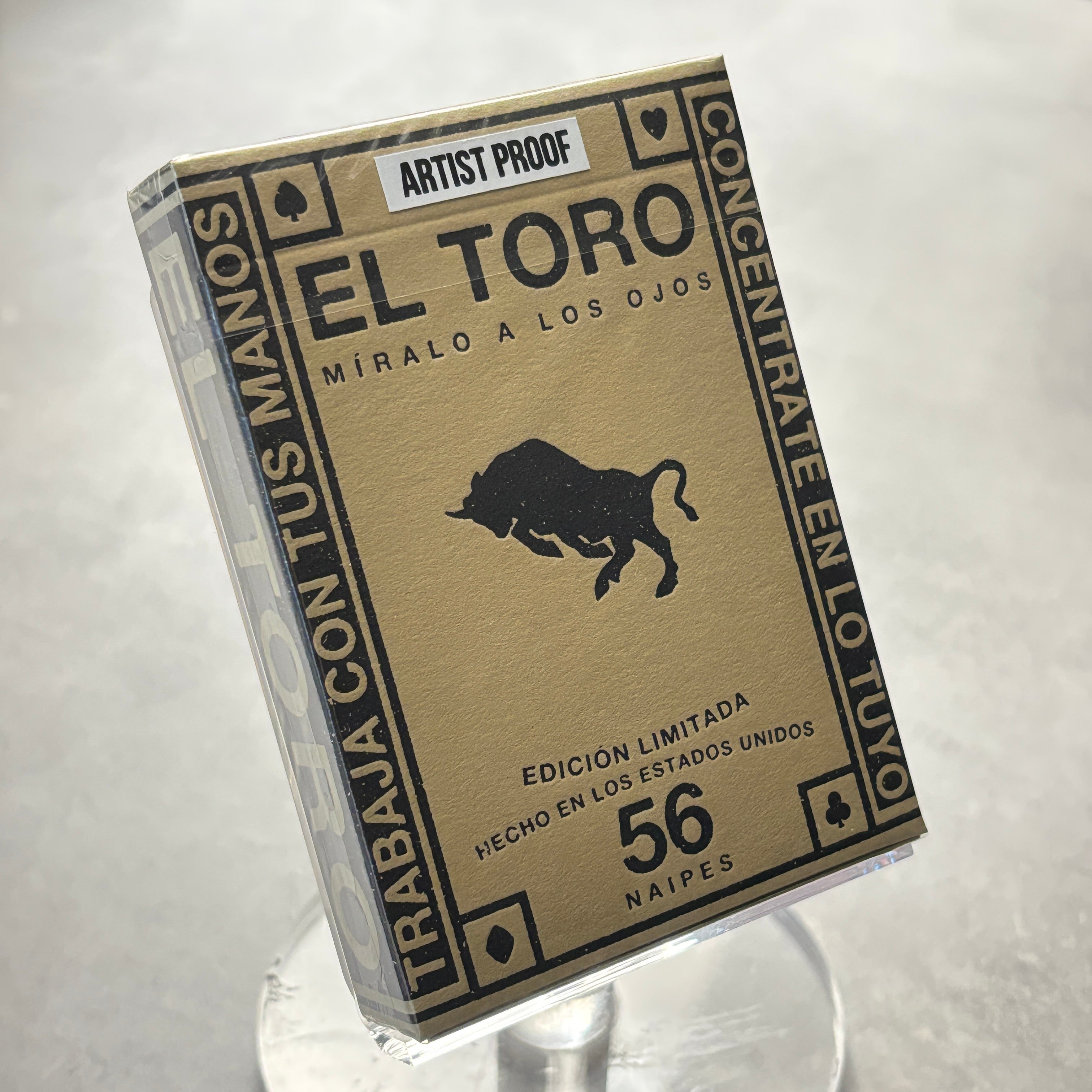 El Toro (Artist Proof) Playing Cards