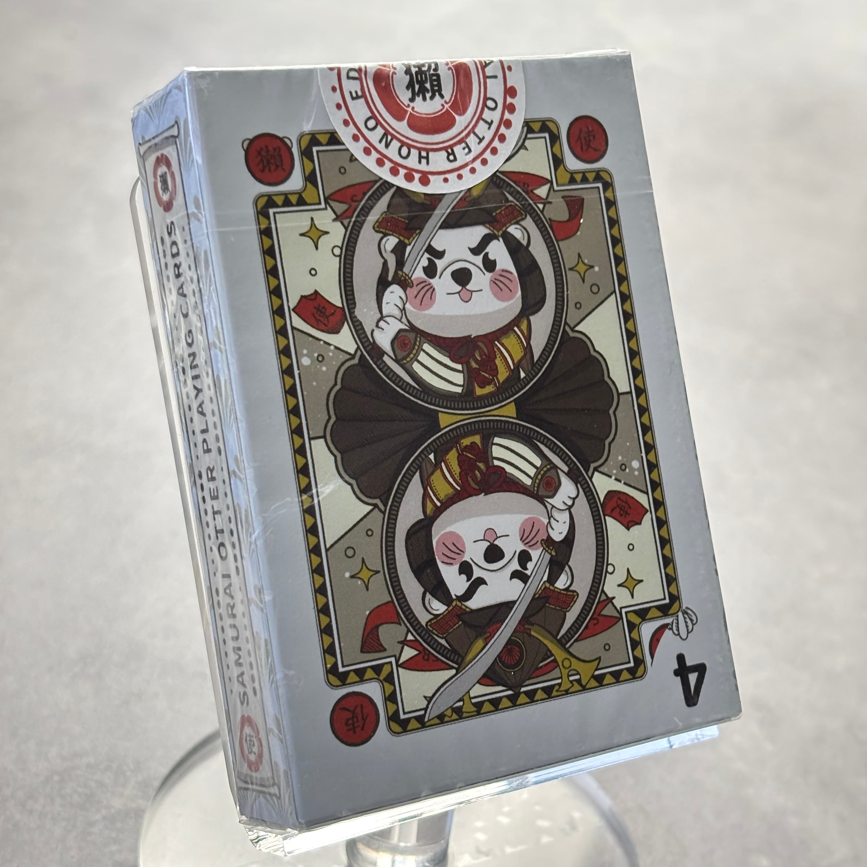Samurai Otter Hono Edition (Red) Playing Cards