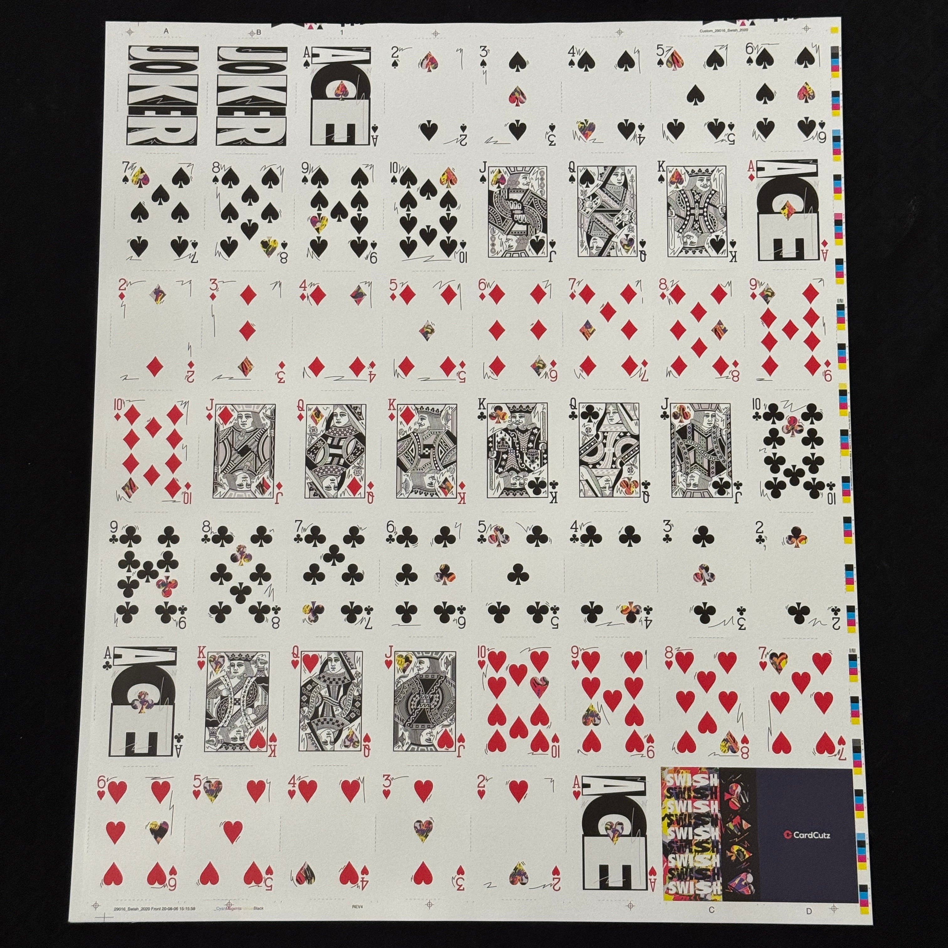 Swish Uncut Sheet