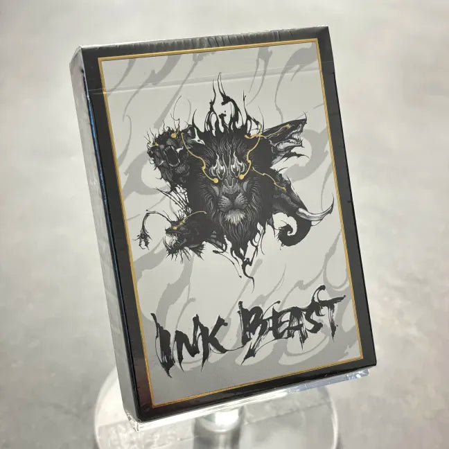 Ink Beast Gold Playing Cards