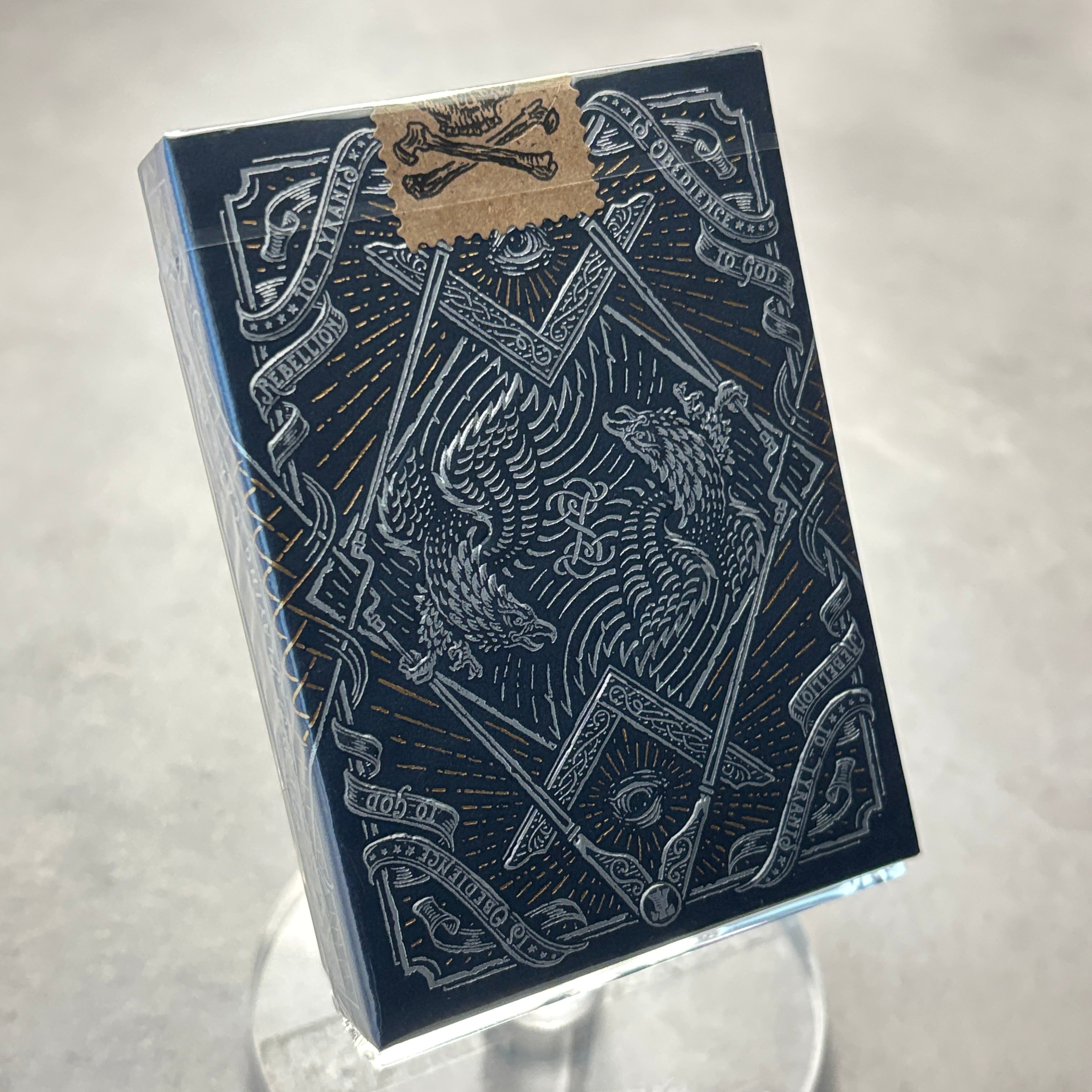 The Sons Of Liberty Patriot Blue Playing Cards