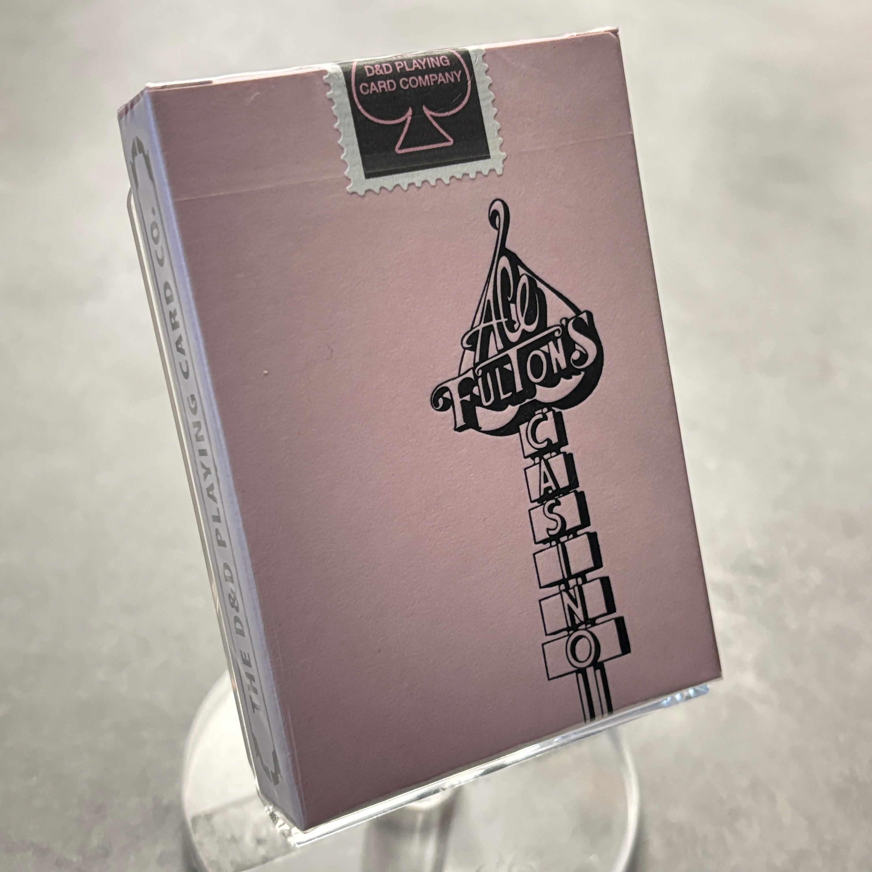 Ace Fulton's Casino (Pretty In Pink) Playing Cards