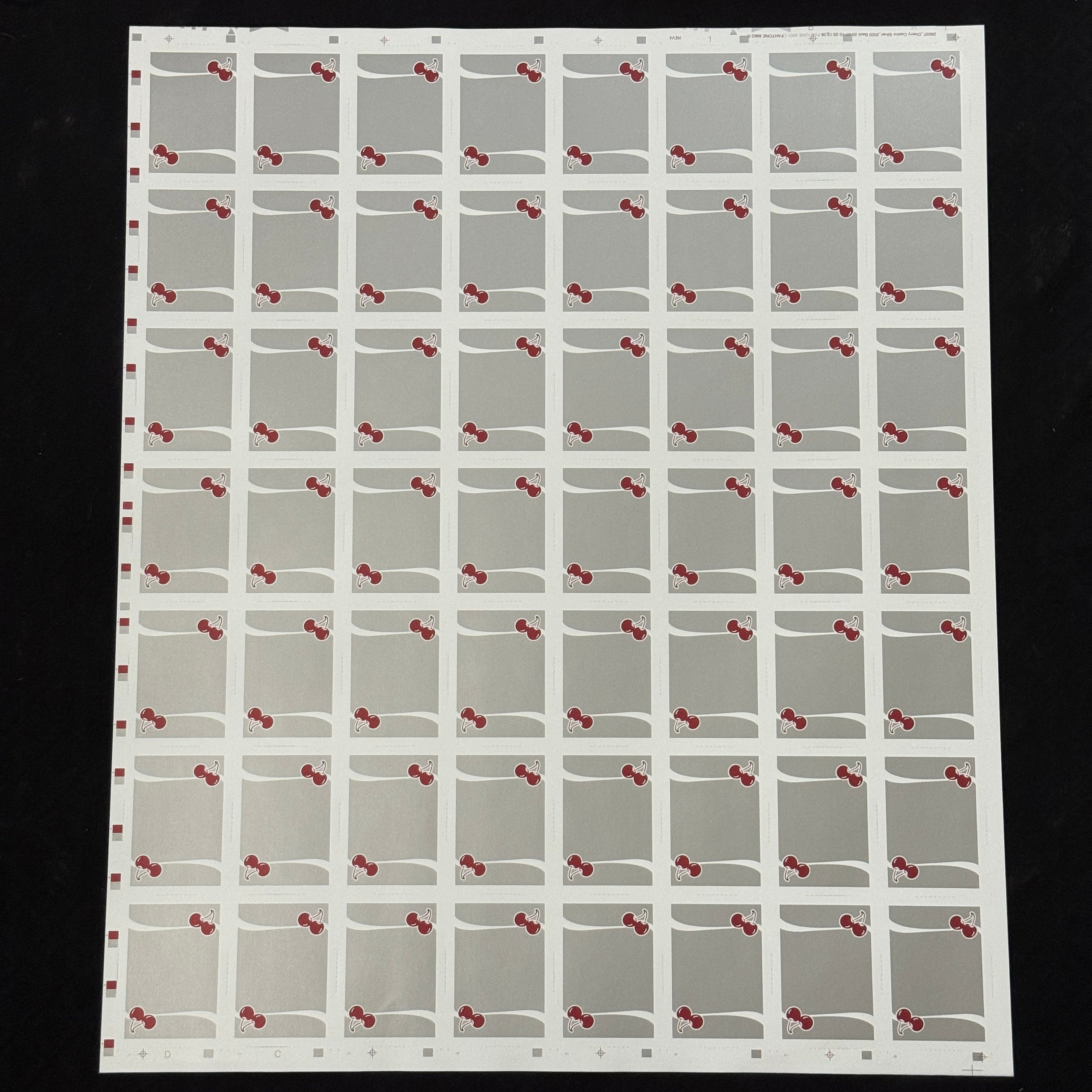 Cherry Casino (McCarran Silver) Uncut Sheet