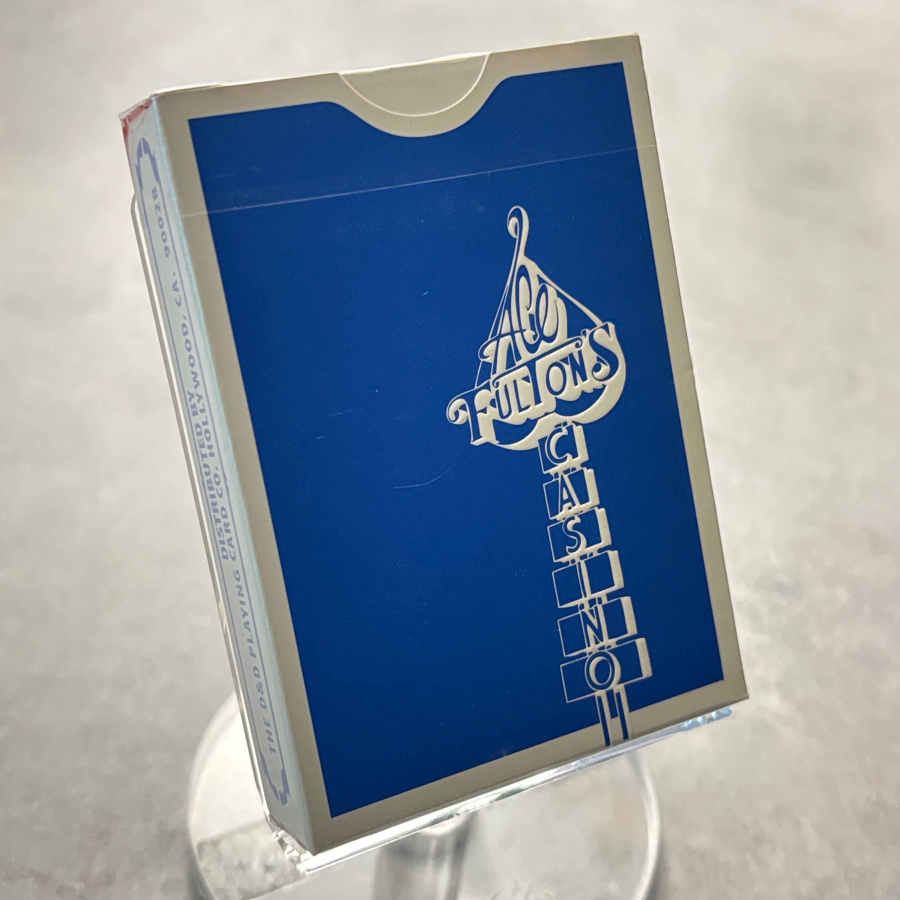 Ace Fulton's Casino (Dodger Blue) Playing Cards