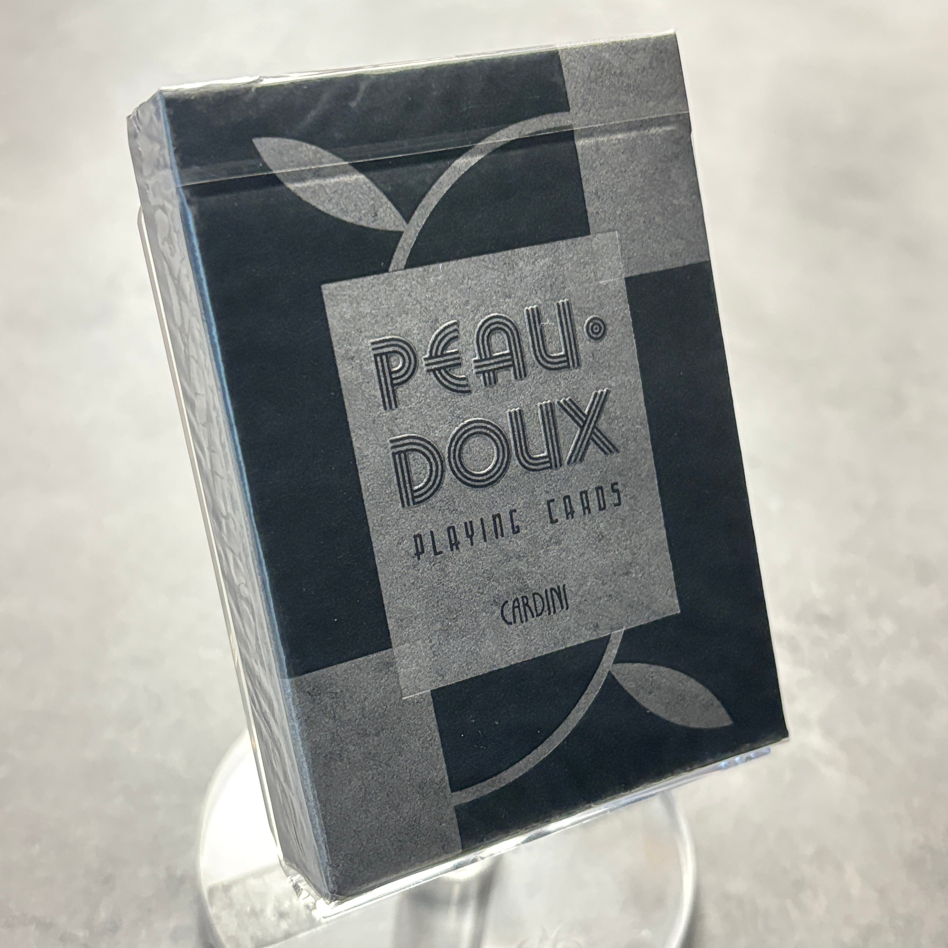 Peau Doux (Silver) Playing Cards