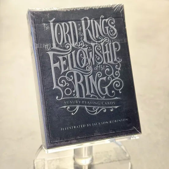 The Lord Of The Rings: Fellowship Of The Ring Gilded Playing Cards