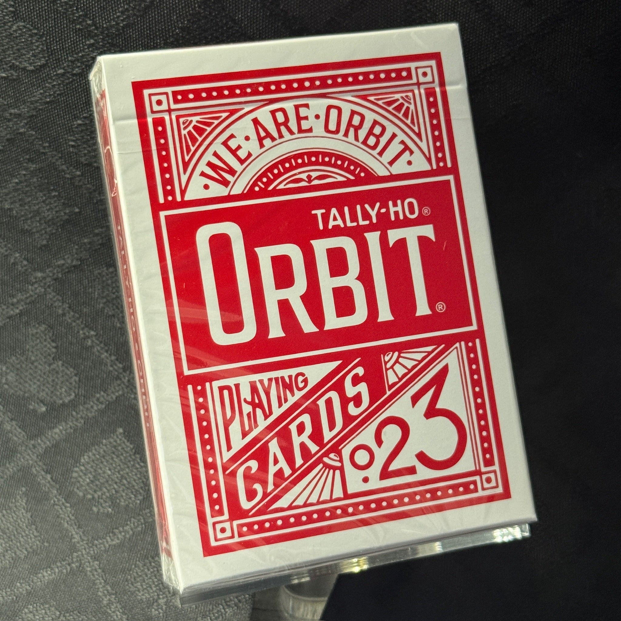 Tally-Ho X Orbit Red Playing Cards