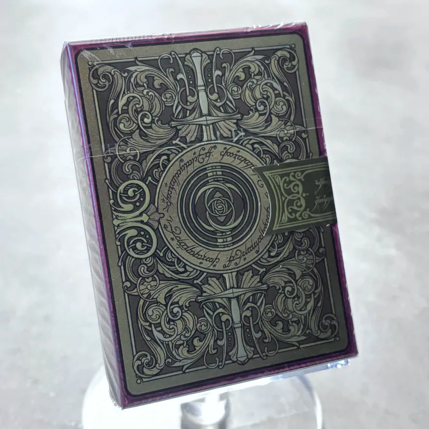 The Lord of the Rings: The Two Towers Foiled Gilded Playing Cards