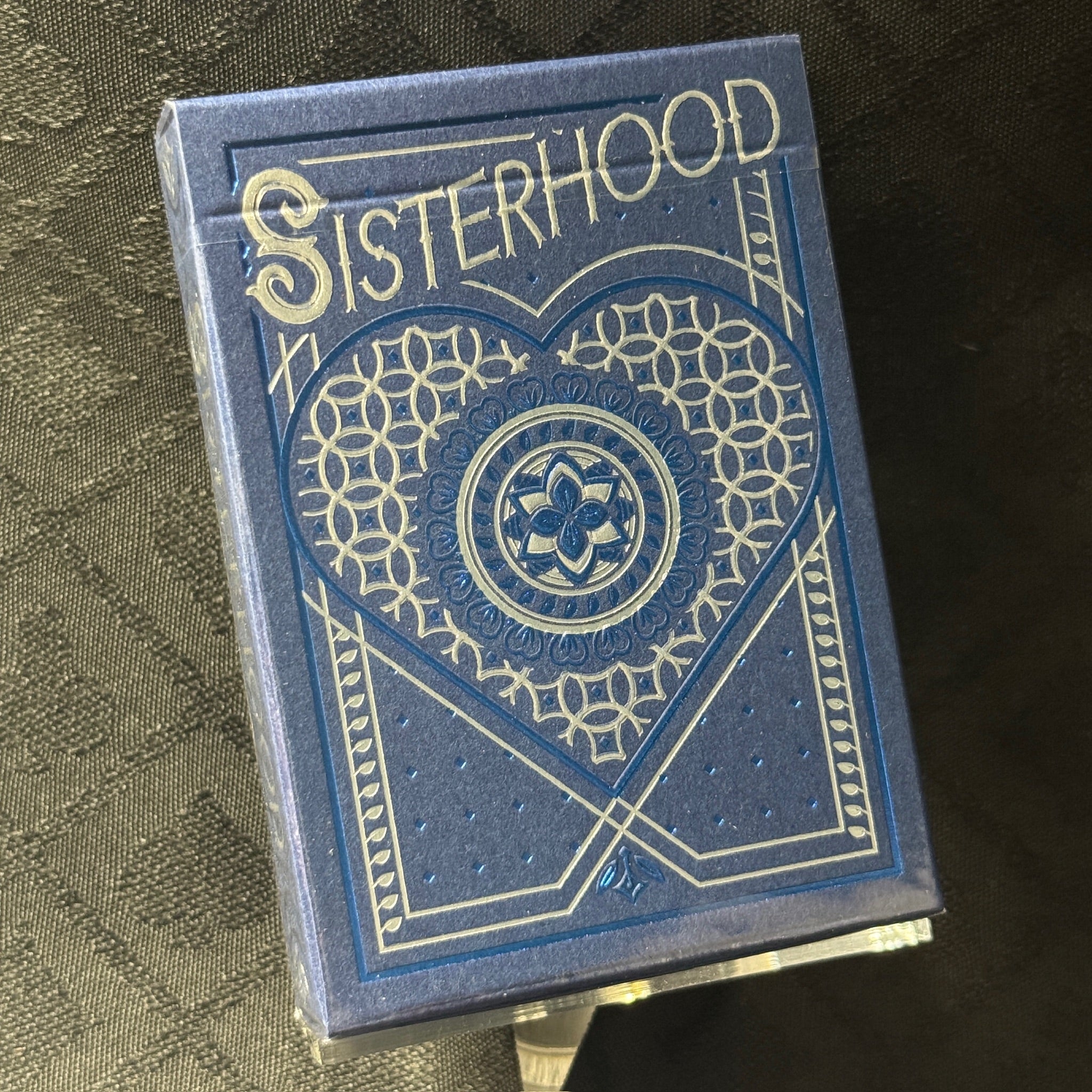 Sisterhood Blue/Silver Playing Cards