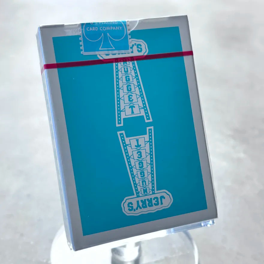 Jerry's Nugget: Tiffany Blue Playing Cards