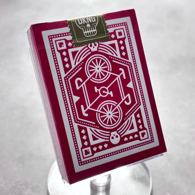 DKNG Red Wheel Playing Cards