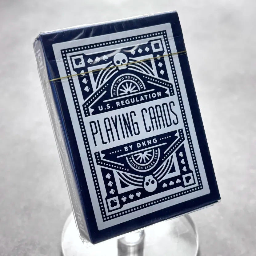 DKNG Blue Wheel Playing Cards