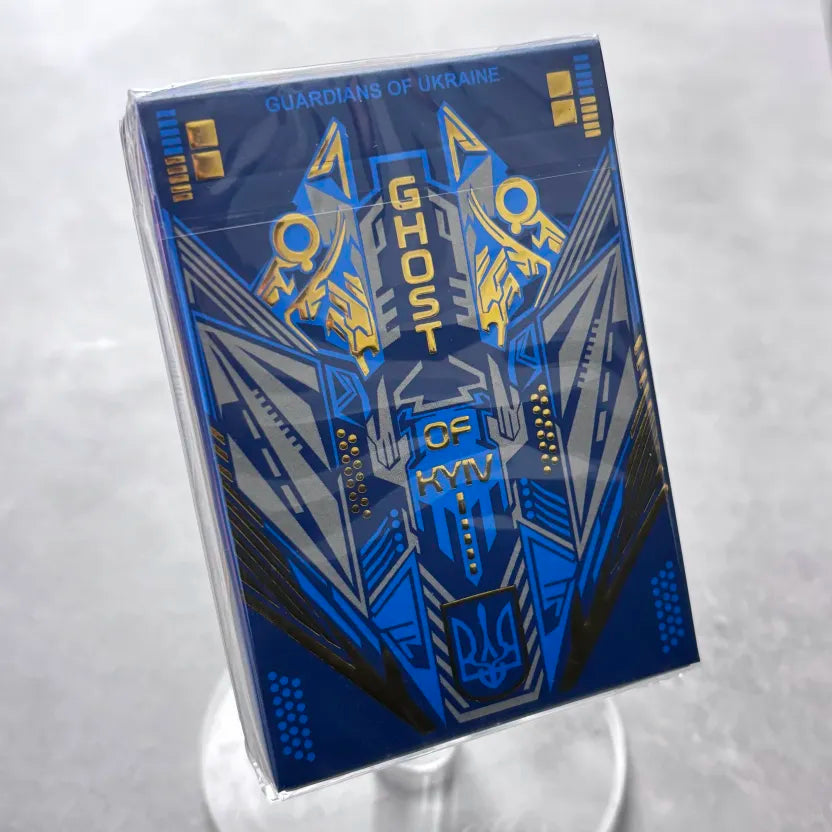 Ghost of Kyiv Classic Blue Playing Cards