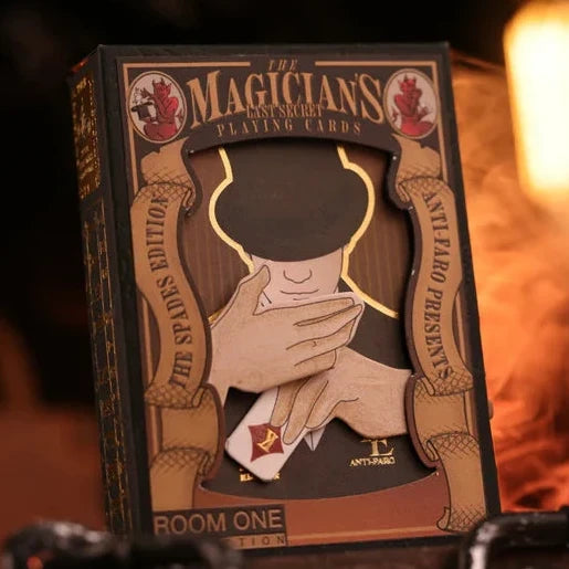 The Magician's Last Secret Playing Cards (Spades Edition)
