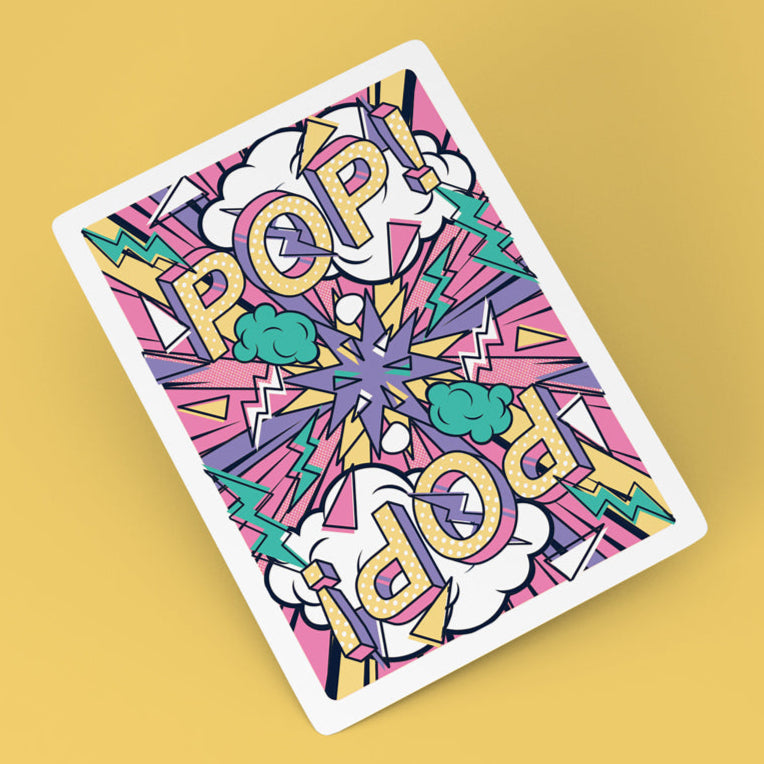 Pop (Pink) Playing Cards