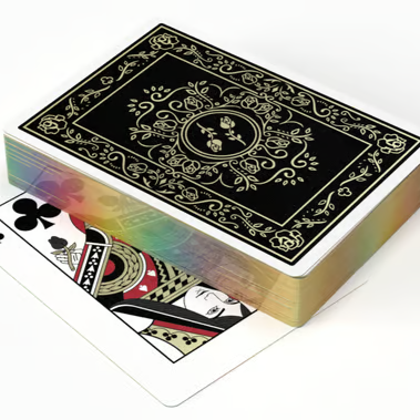 Black Roses 10 Year Anniversary Playing Cards (Gold Holo Gilded, #xxx/250)