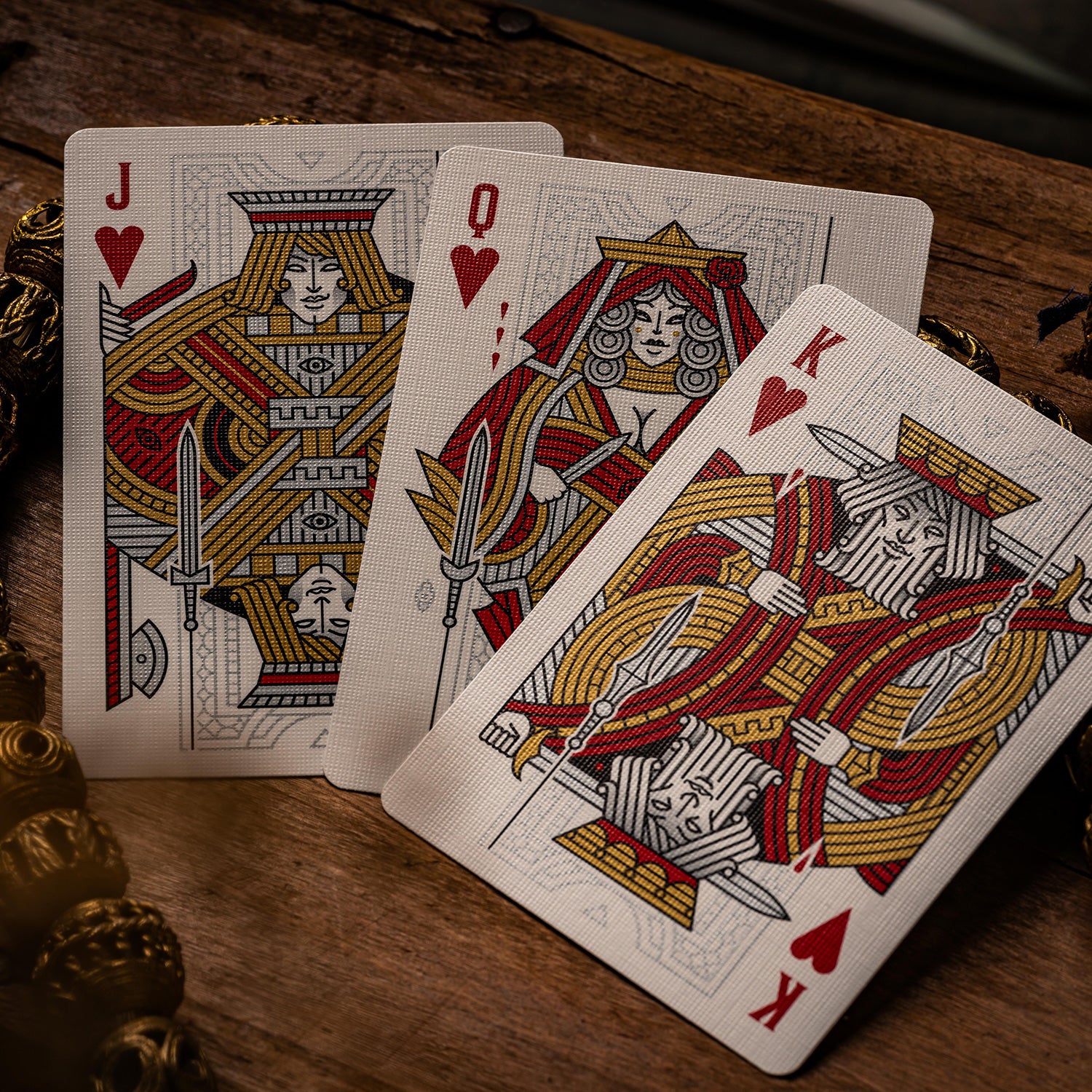 Damokles Opulentia Playing Cards
