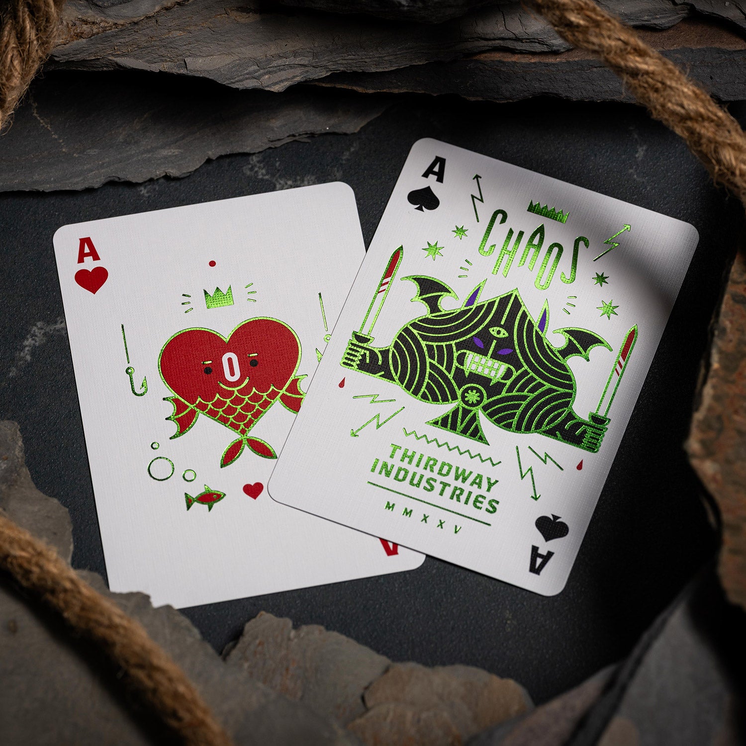 Chaos Nameless Envy Playing Cards